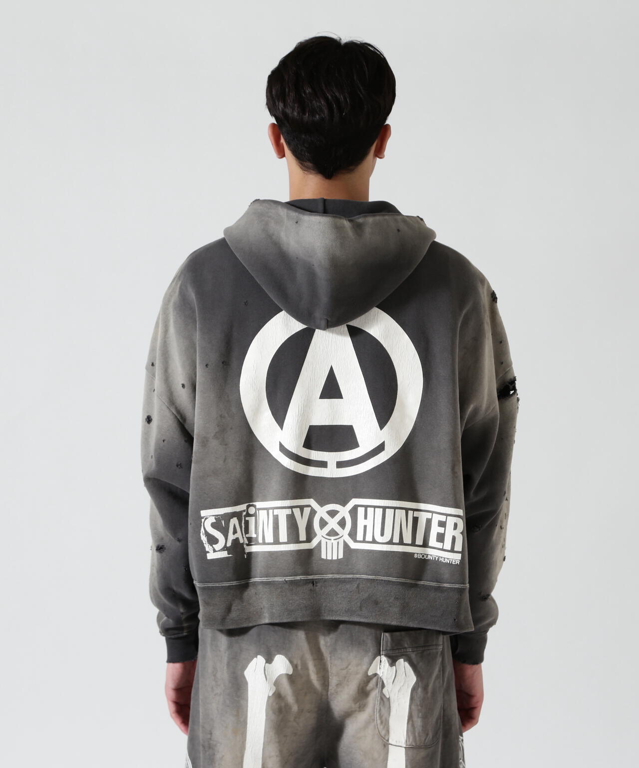 SAINT MICHAEL/セントマイケル/BH_ZIP HOODIE/SNT HUNTER/CHA | ROYAL