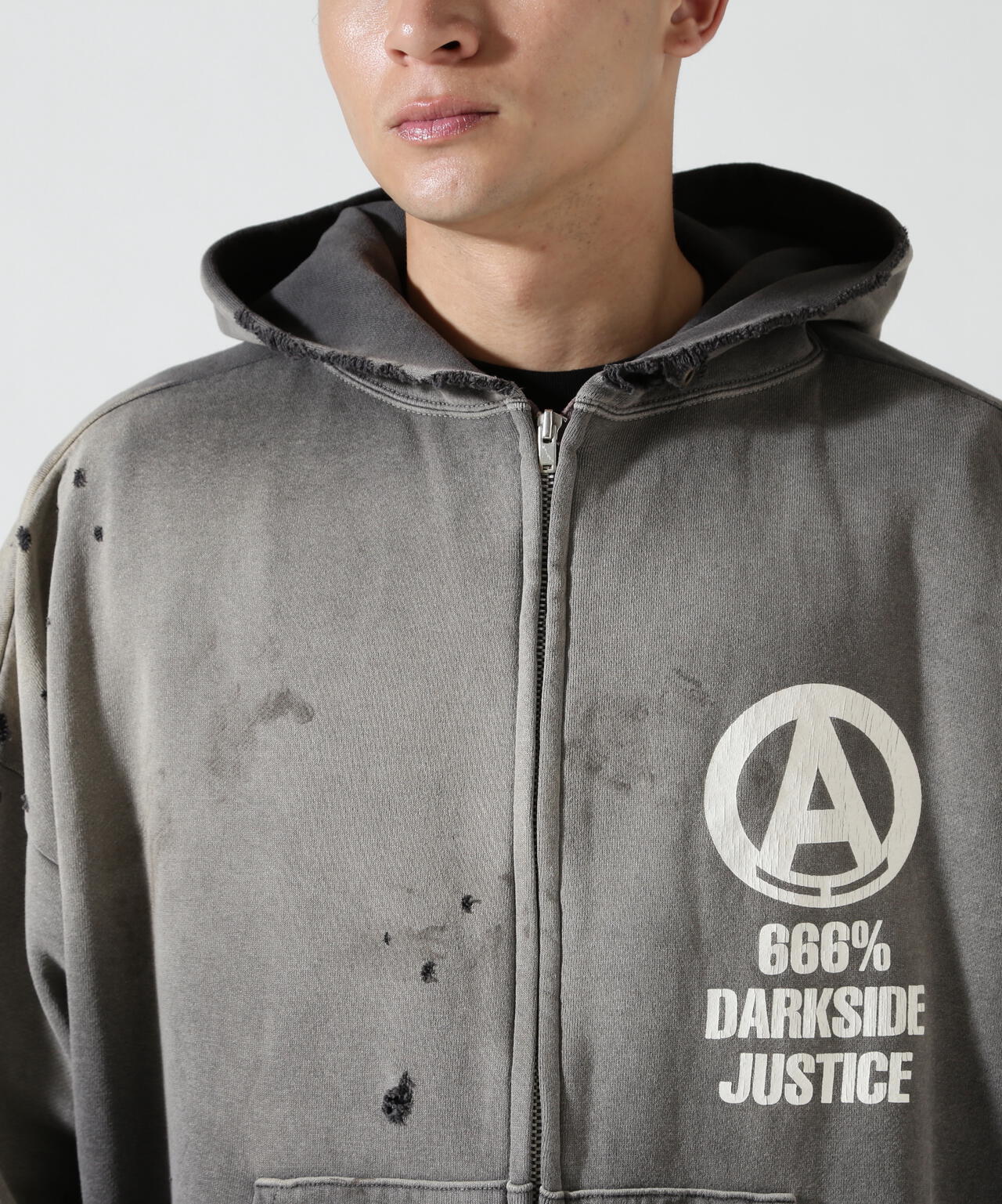 SAINT MICHAEL/セントマイケル/BH_ZIP HOODIE/SNT HUNTER/CHA | ROYAL
