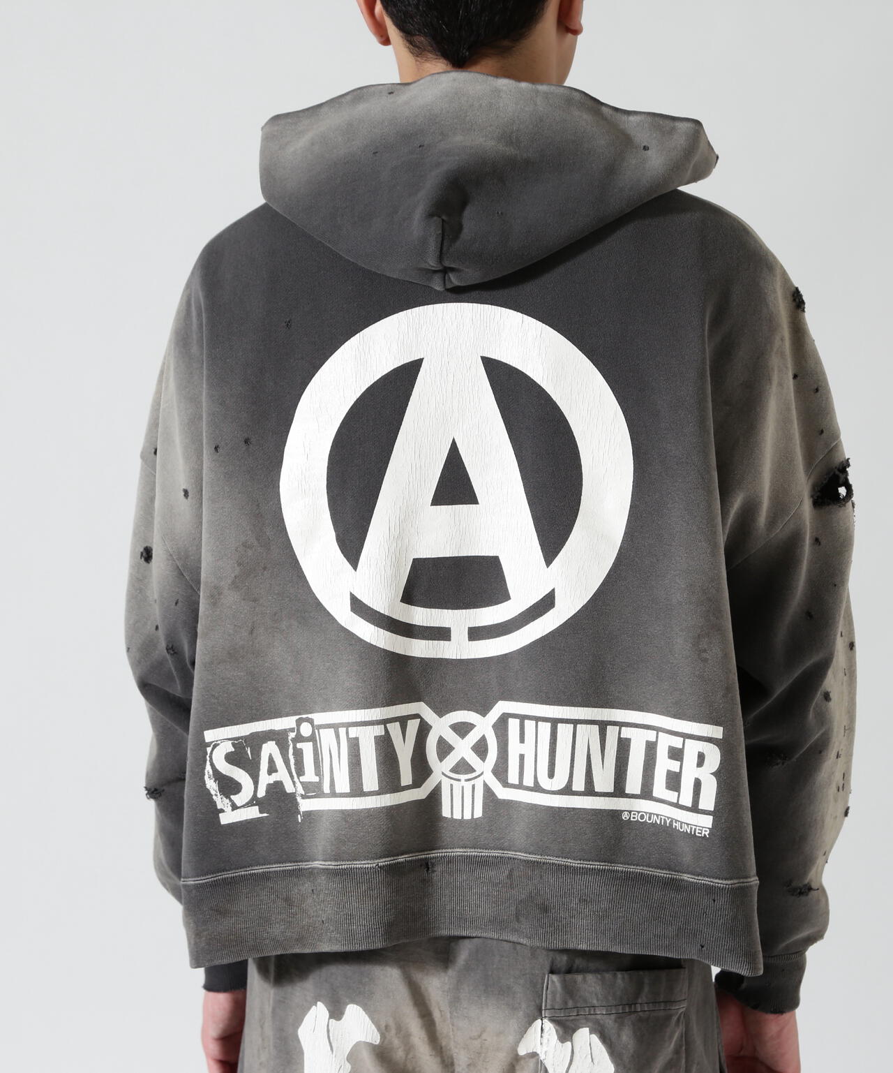 SAINT MICHAEL/セントマイケル/BH_ZIP HOODIE/SNT HUNTER/CHA | ROYAL