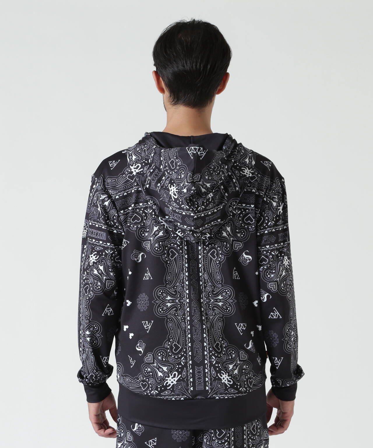 SY32 by SWEET YEARS /RASH GUARD GRAPHIC ZIP HD | ROYAL FLASH