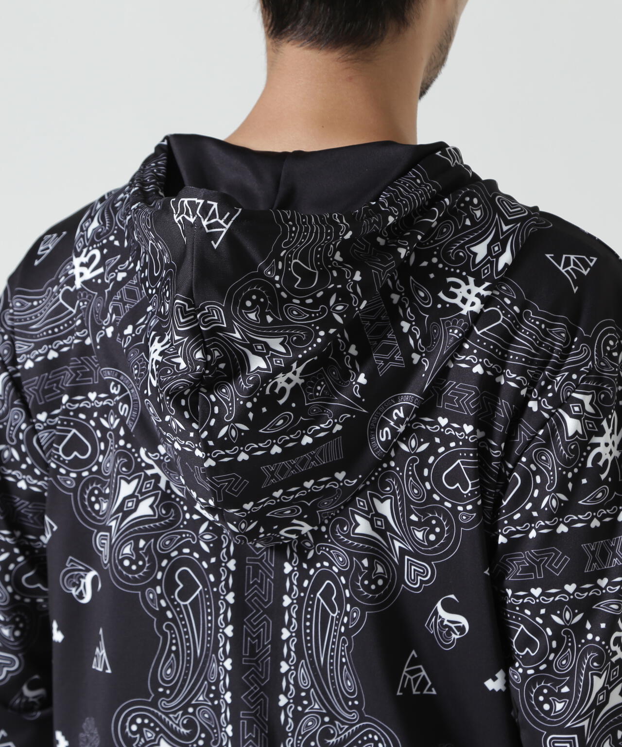 SY32 by SWEET YEARS /RASH GUARD GRAPHIC ZIP HD | ROYAL FLASH