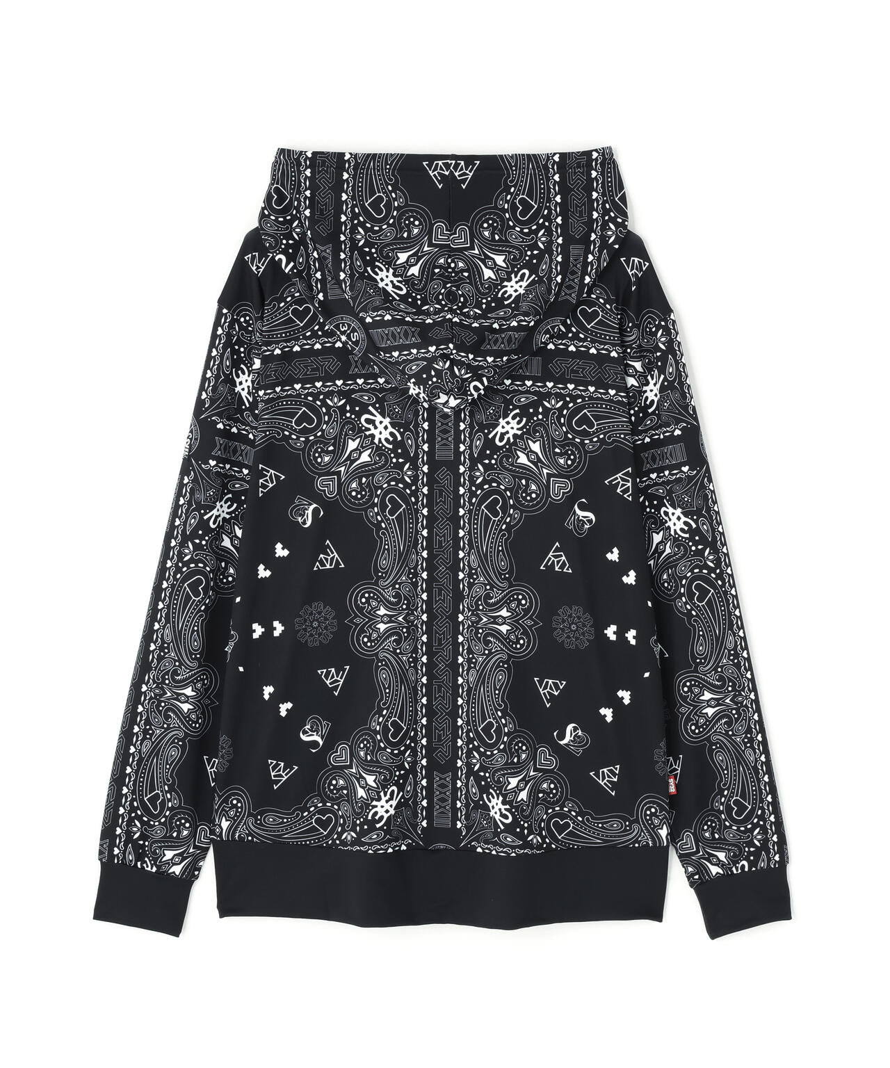SY32 by SWEET YEARS /RASH GUARD GRAPHIC ZIP HD