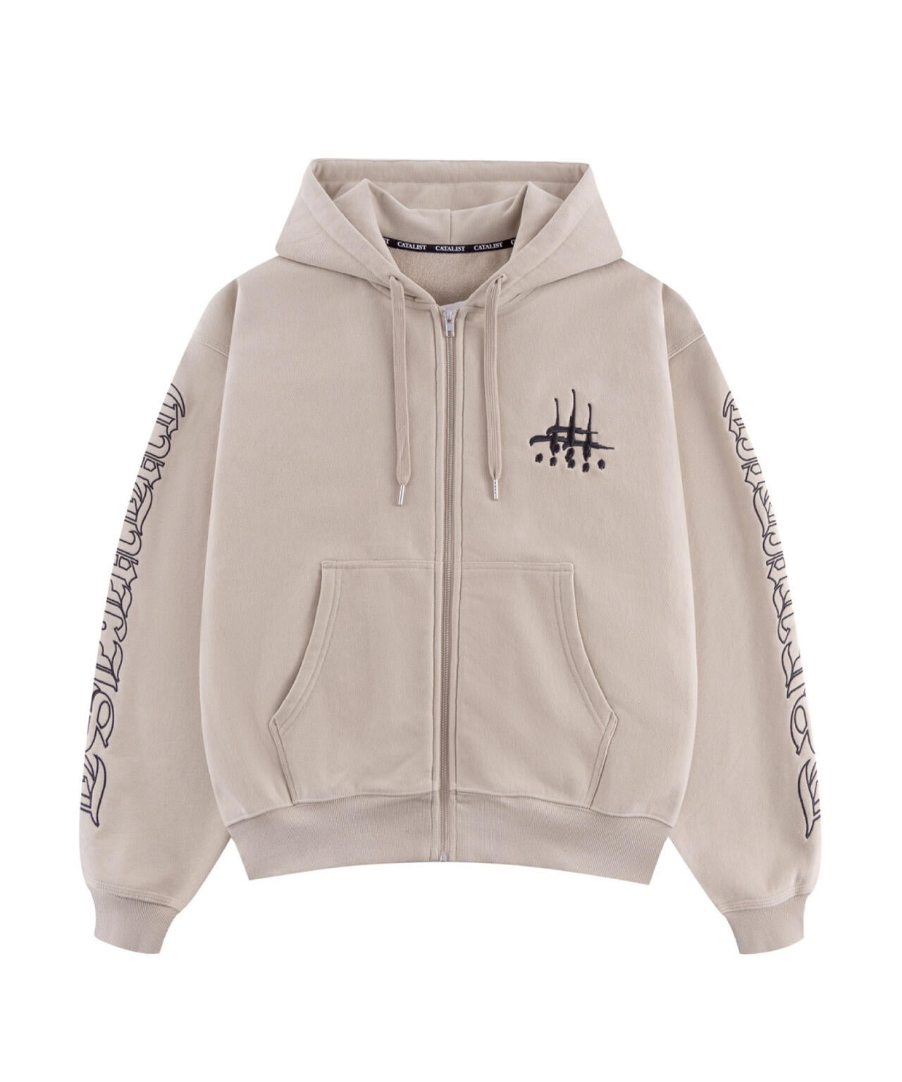 CVTVLIST/カタリスト/別注multi cross usual zip hoodie