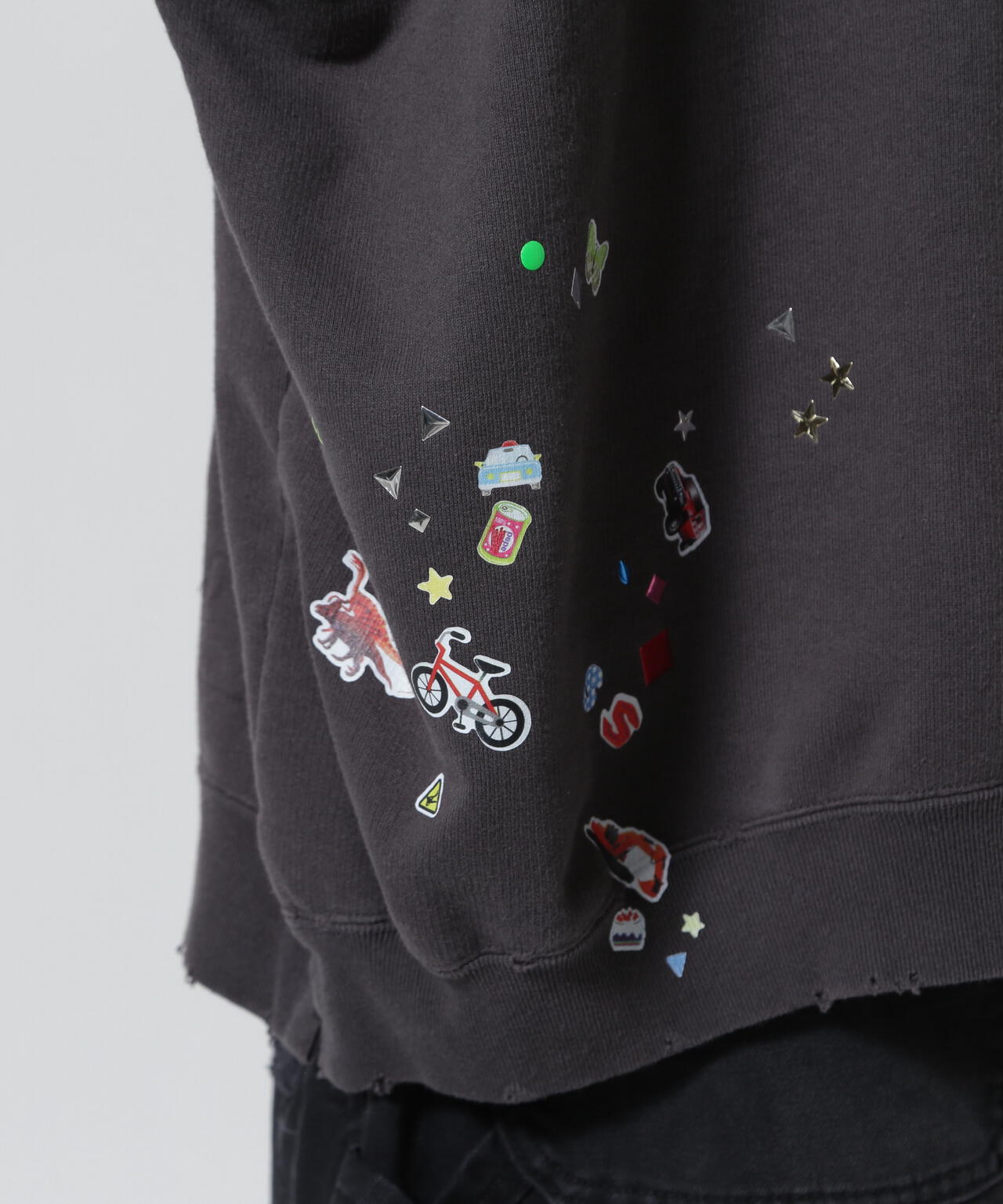 Maison MIHARA YASUHIRO/メゾン ミハラヤスヒロ/KIDS STICKER HOODIE