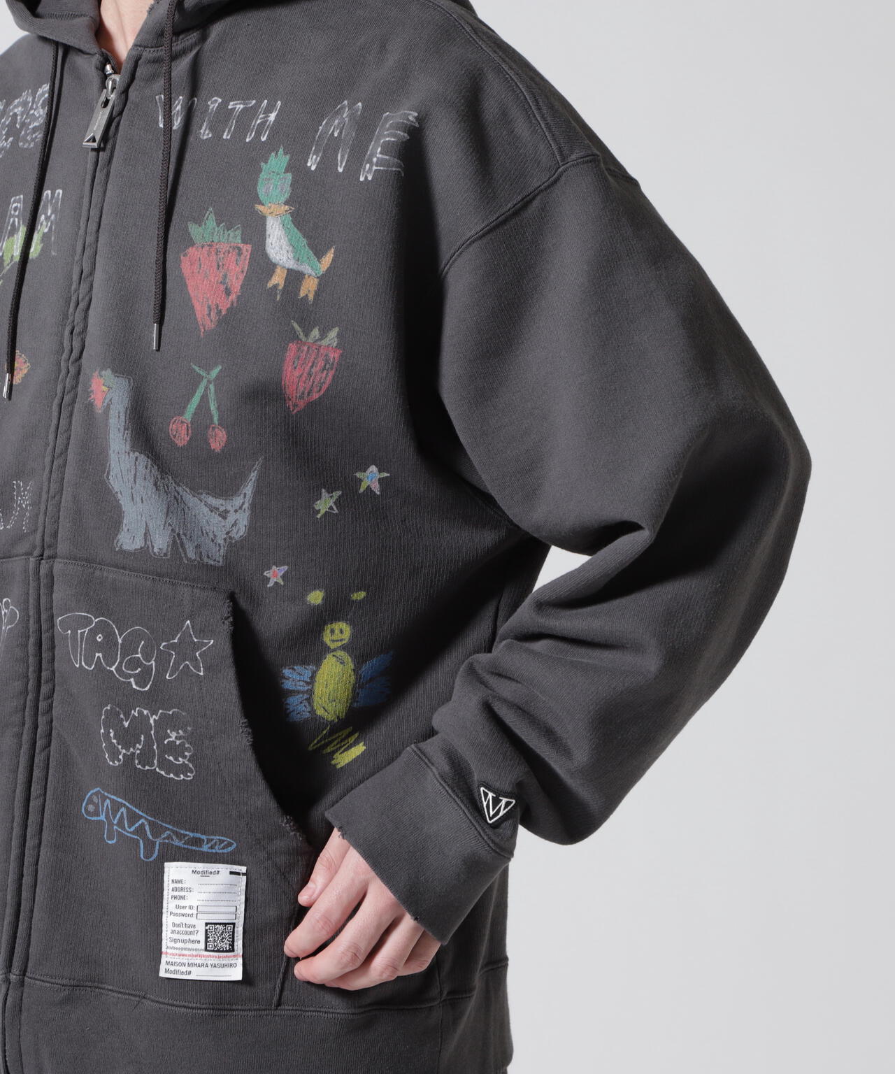 Maison MIHARAYASUHIRO/メゾン ミハラヤスヒロ/KIDS DOODLE PARKA