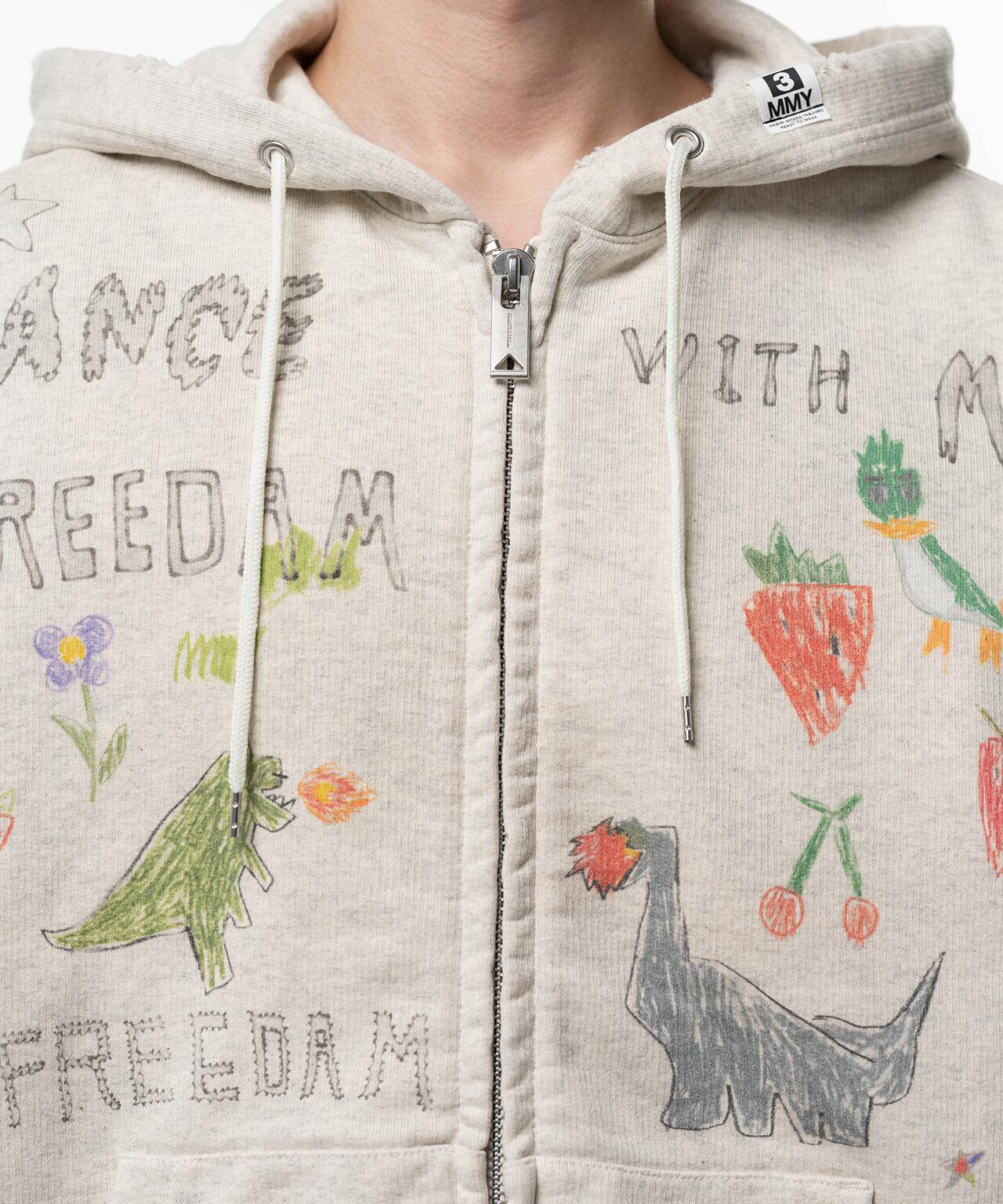 Maison MIHARAYASUHIRO/メゾン ミハラヤスヒロ/KIDS DOODLE PARKA