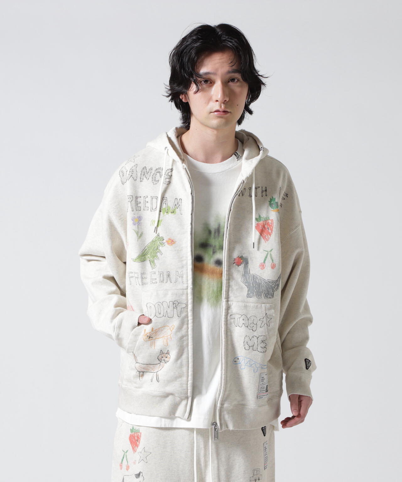 Maison MIHARAYASUHIRO/メゾン ミハラヤスヒロ/KIDS DOODLE PARKA