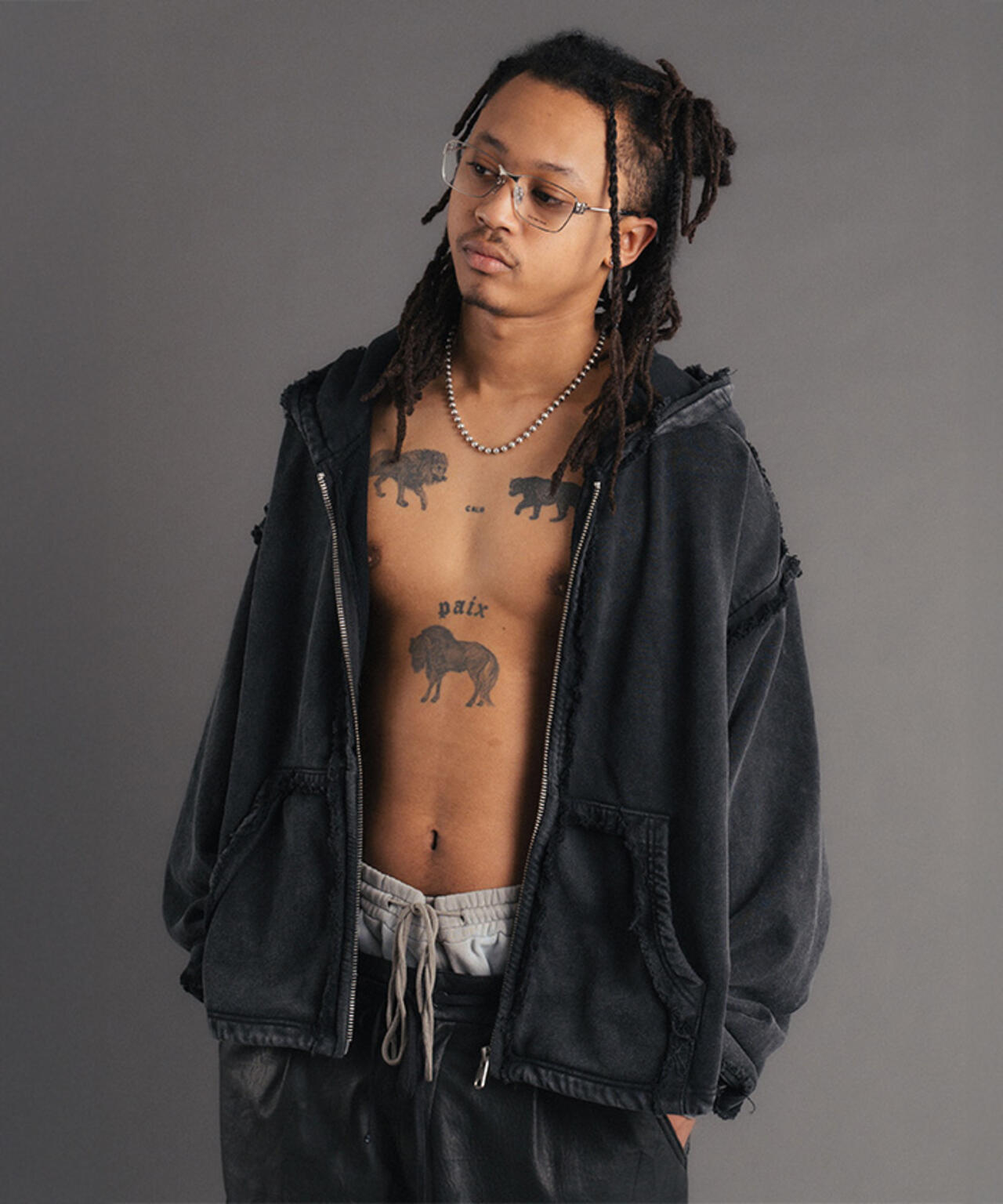 フーディーブルゾン黒りぃ様 FR(13)NDS/フレンズ/CHEMICAL SWEAT ZIP HOODIE | ROYAL FLASH