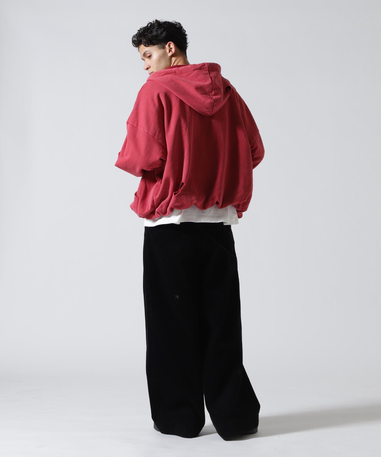 GEN_DAI/ゲンダイ/DAMAGE ZIP HOODIE | ROYAL FLASH（ロイヤル