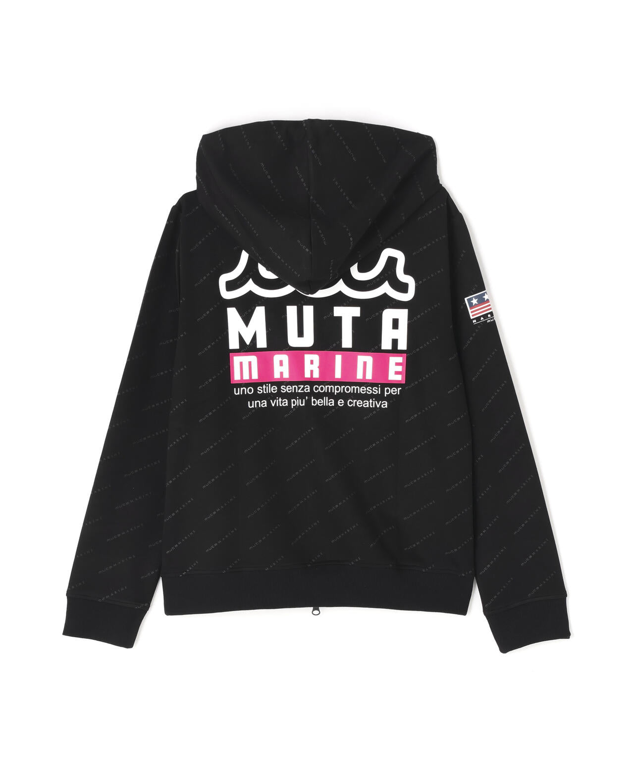 muta MARINE/ムータマリン/別注 総柄フーディ | ROYAL FLASH（ロイヤル