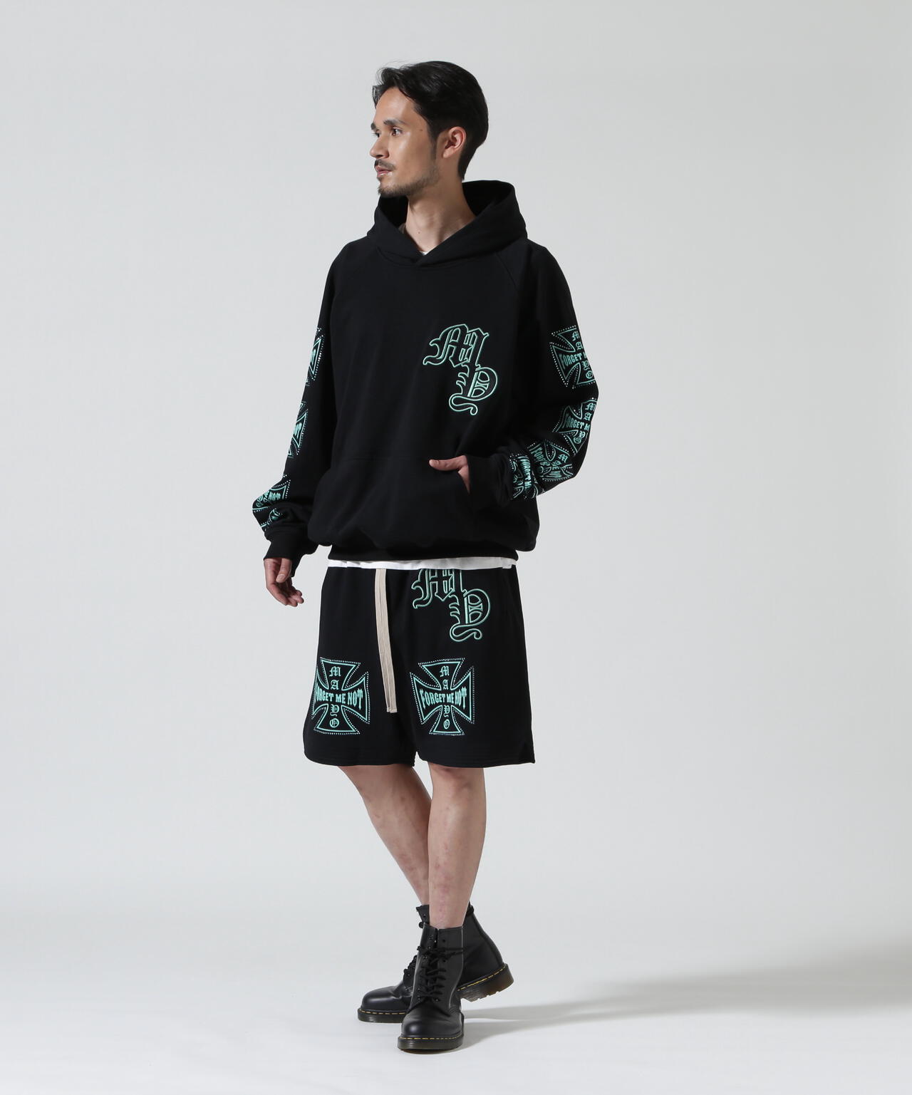 MAYO 23AW スカル刺繍フーディー L 定価3,6万円 パーカー メイヨー MAYO(メイヨー) 商品ページ - BONES EMBROIDERY HOODIE / BLACK