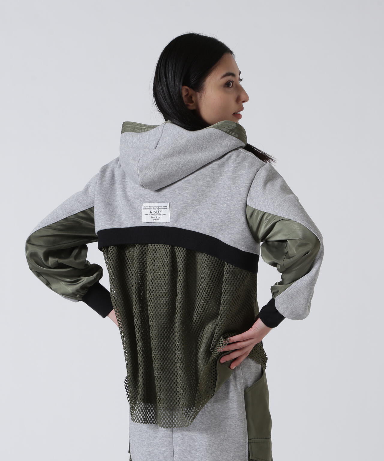 Risley/リズレー/Back mesh hoodie | ROYAL FLASH（ロイヤルフラッシュ