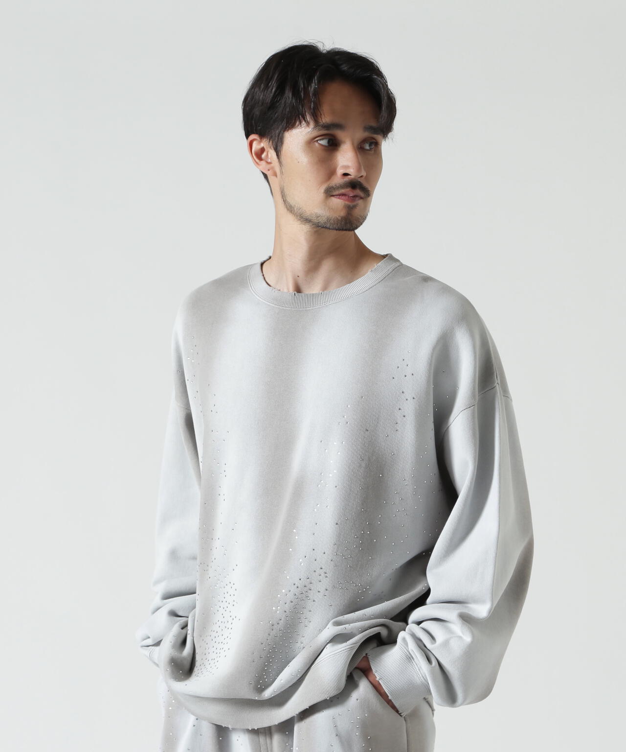 FR(13)NDS/フレンズ/STONE SW CREWNECK | ROYAL FLASH（ロイヤル