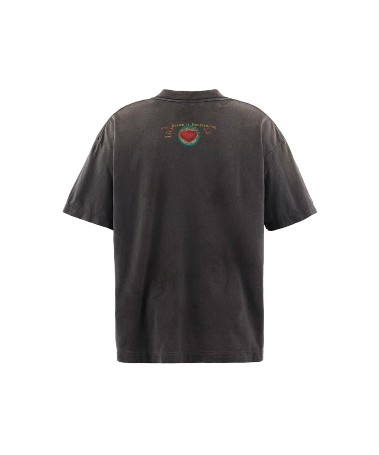 SAINT MICHAEL/セントマイケル/SS T-SHIRT/HEART/BLACK | ROYAL FLASH