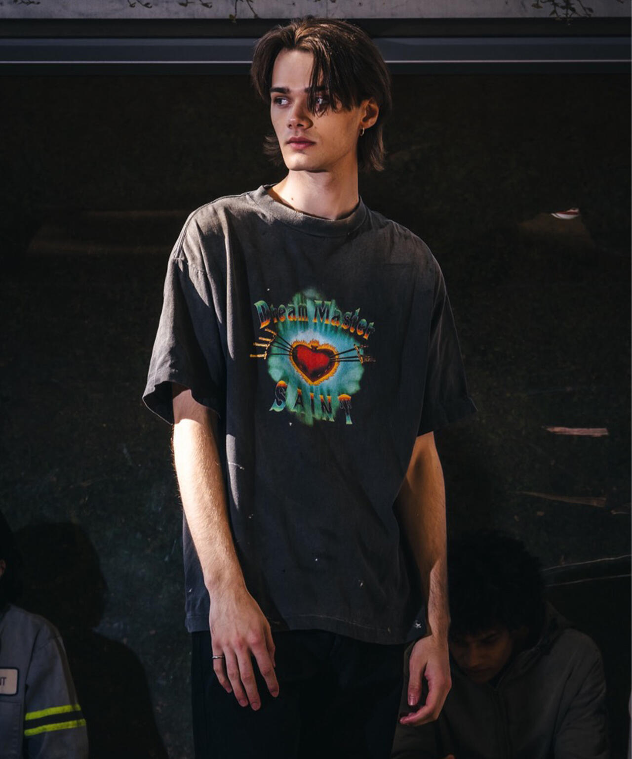 SAINT MICHAEL/セントマイケル/SS T-SHIRT/HEART/BLACK | ROYAL FLASH
