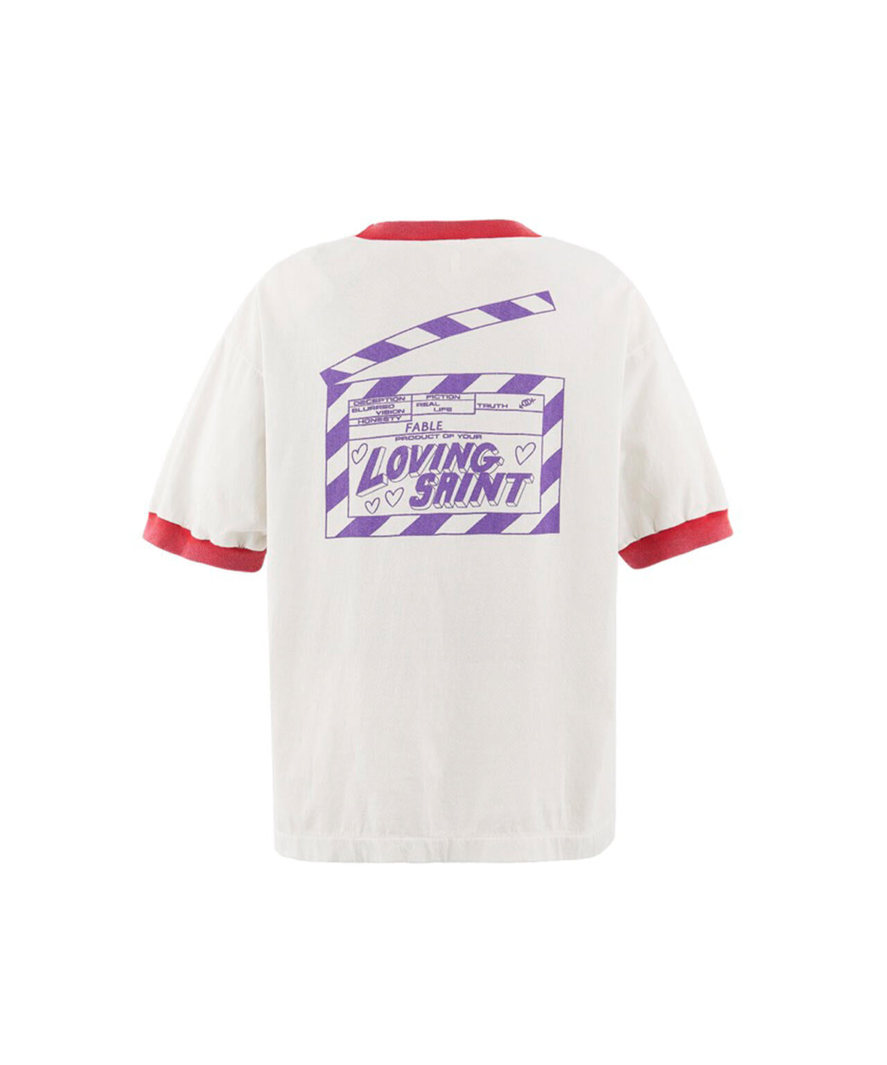 セントマイケルホワイト Tシャツ グラフィックデザイン