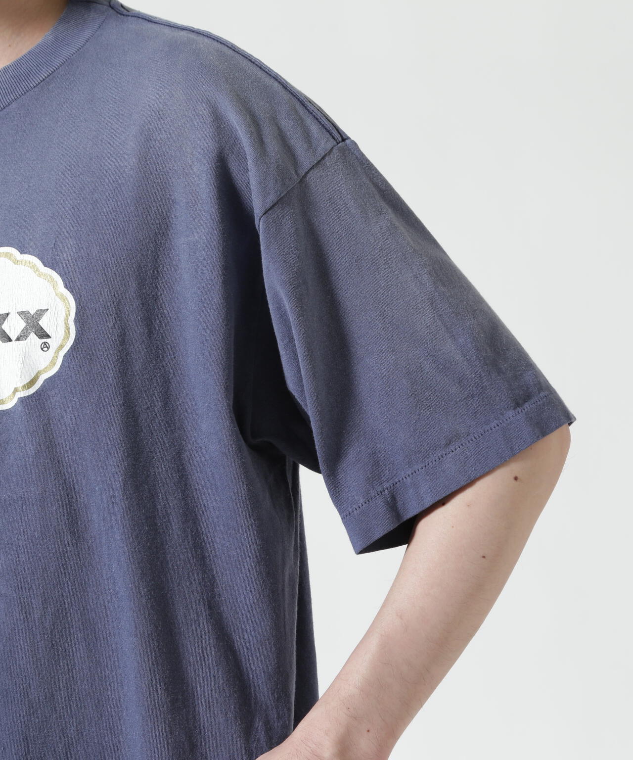 SAINT MICHAEL/セントマイケル/SS T-SHIRT/SAINT MXX/NAVY | ROYAL