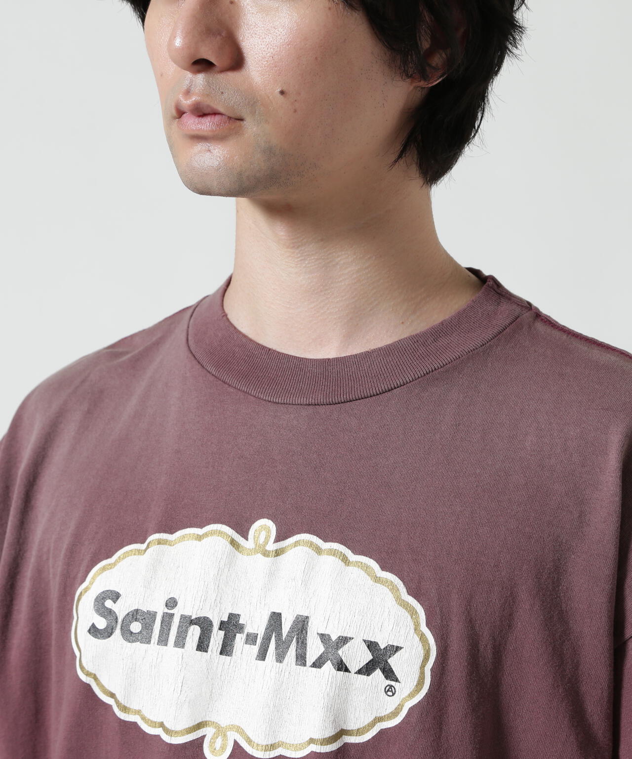 SAINT MICHAEL/セントマイケル/SS T-SHIRT/SAINT MXX/BUR | ROYAL