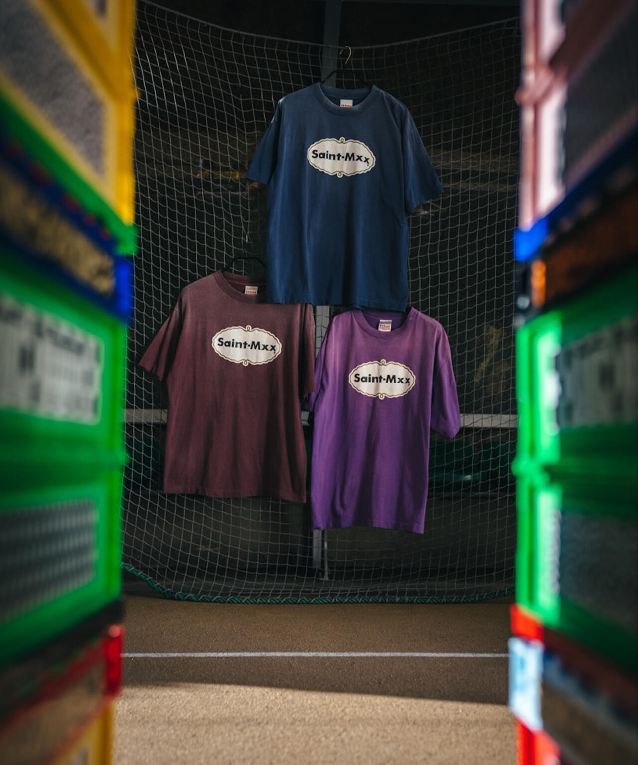 SAINT MICHAEL/セントマイケル/SS T-SHIRT/SAINT MXX/BUR | ROYAL