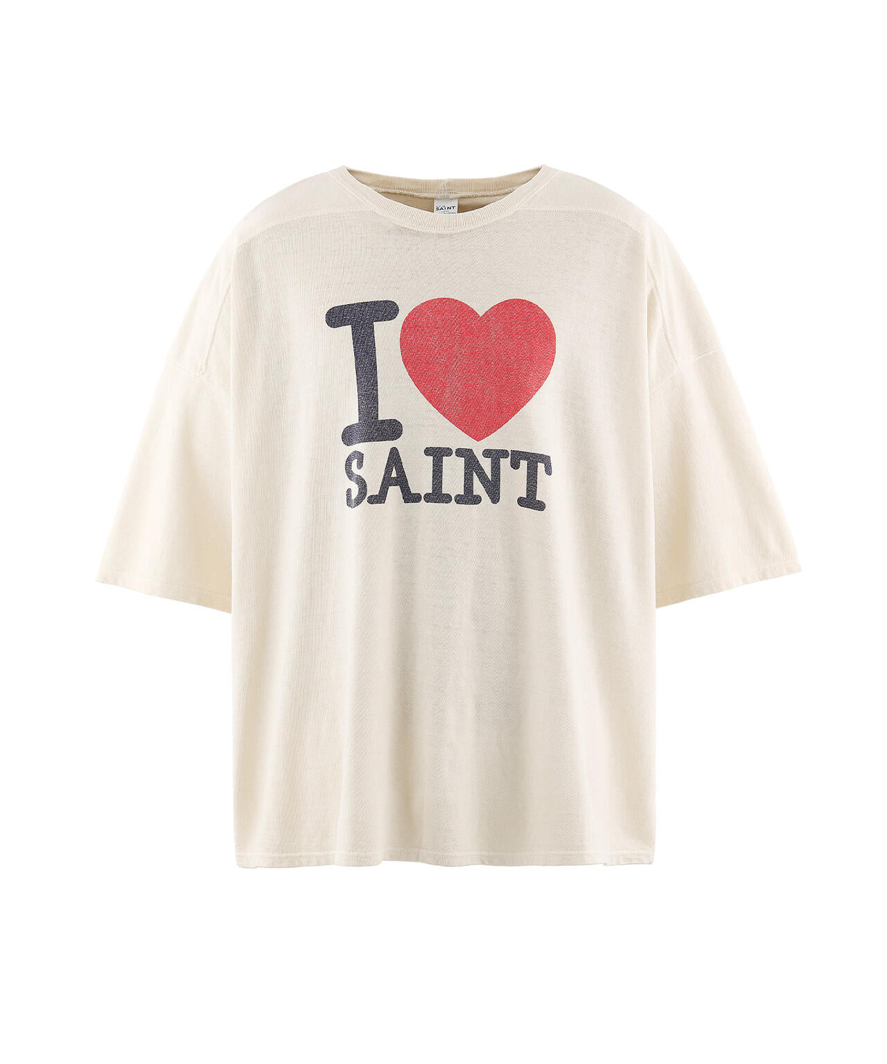SAINT MICHAEL/セントマイケル/SS T-SHIRT/FOOTBALL/WHITE | ROYAL