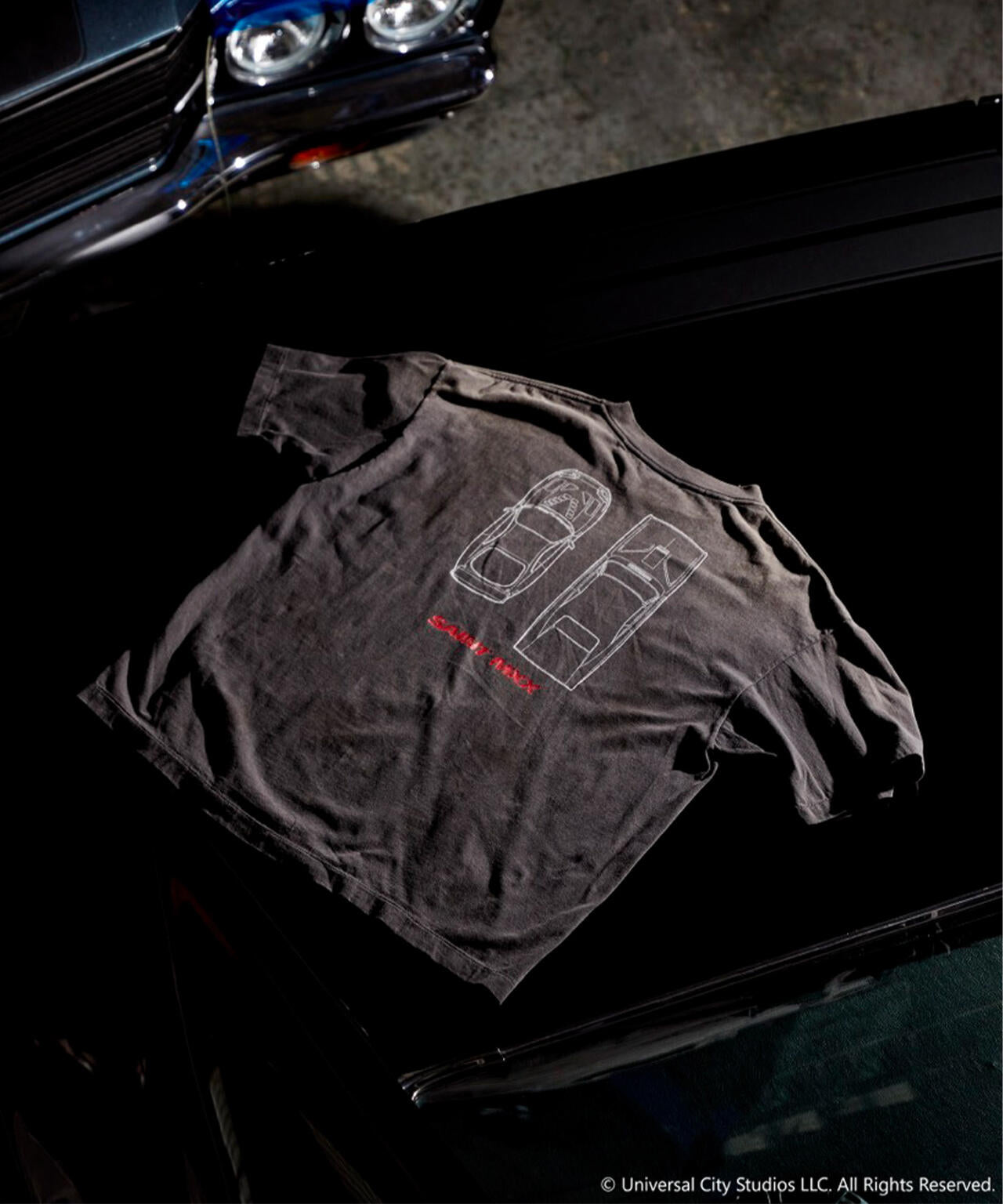 SAINT MICHAEL/セントマイケル/SS T-SHIRT/FAST FURIOUS/BLK | ROYAL
