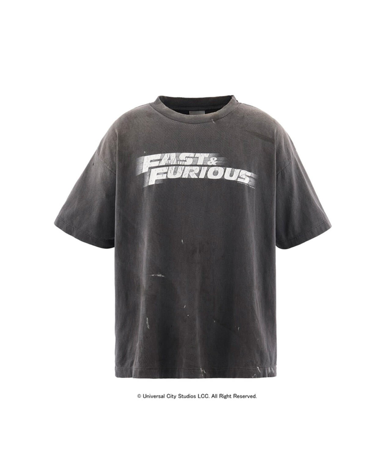 SAINT MICHAEL/セントマイケル/SS T-SHIRT/FAST FURIOUS/BLK | ROYAL