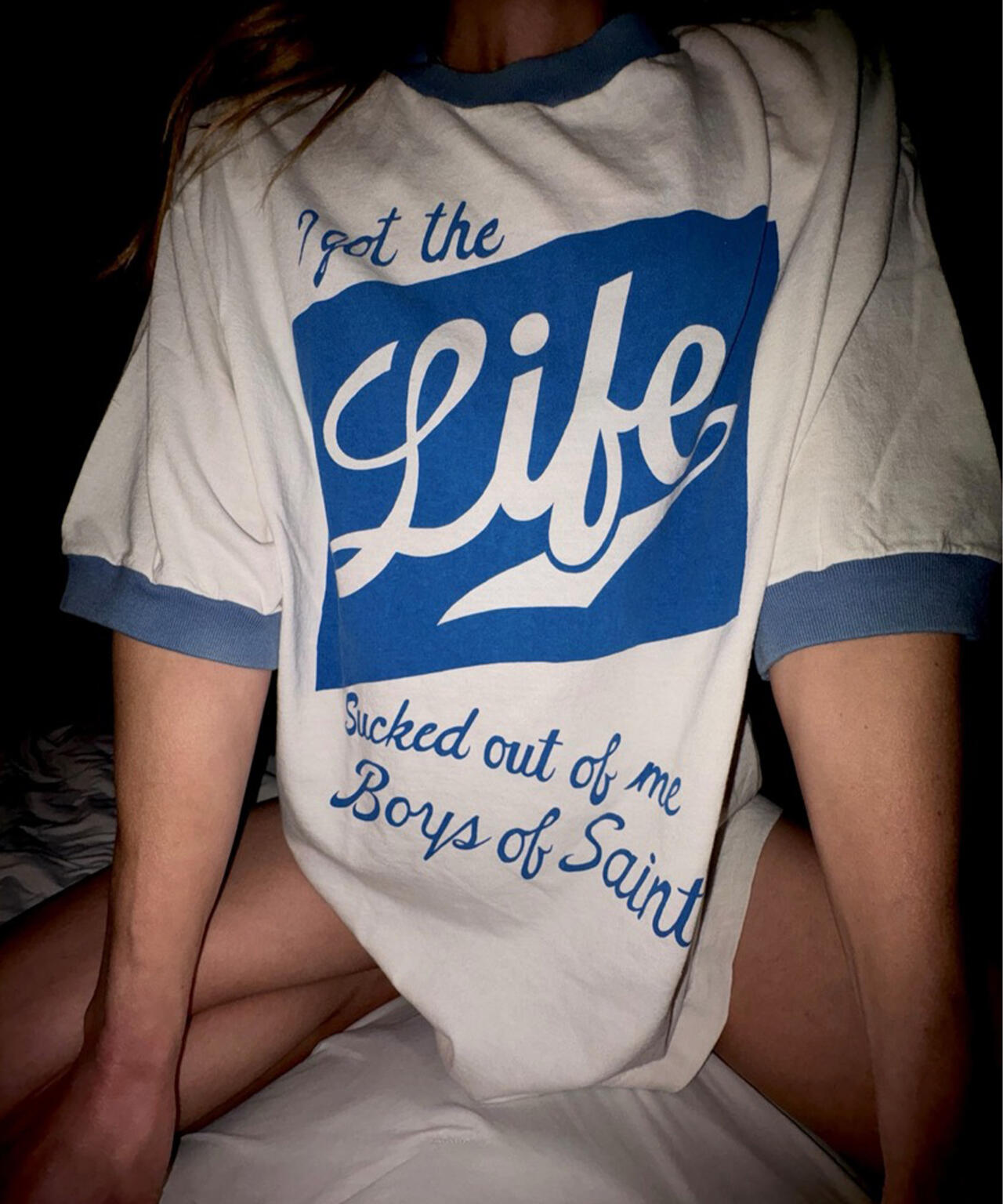 tuki セントマイケル　Tシャツ　XL SAINT M×××××× - セントマイケル TシャツSMILE KLF_SS TEE(SM-HR1-0000