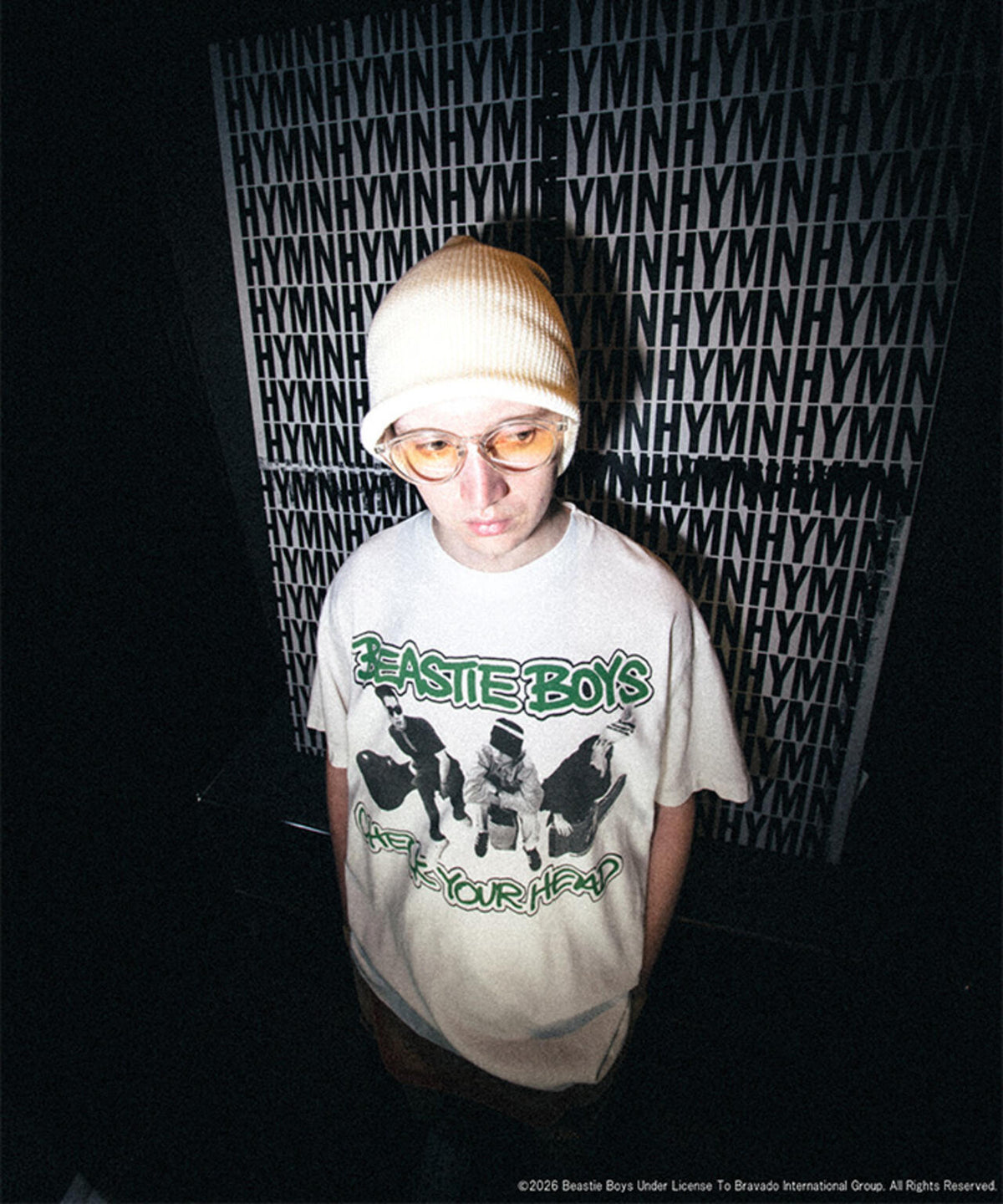 SAINT MICHAEL/セントマイケル/BTB_SS T-SHIRT/BEASTIEBOYS/WHITE 