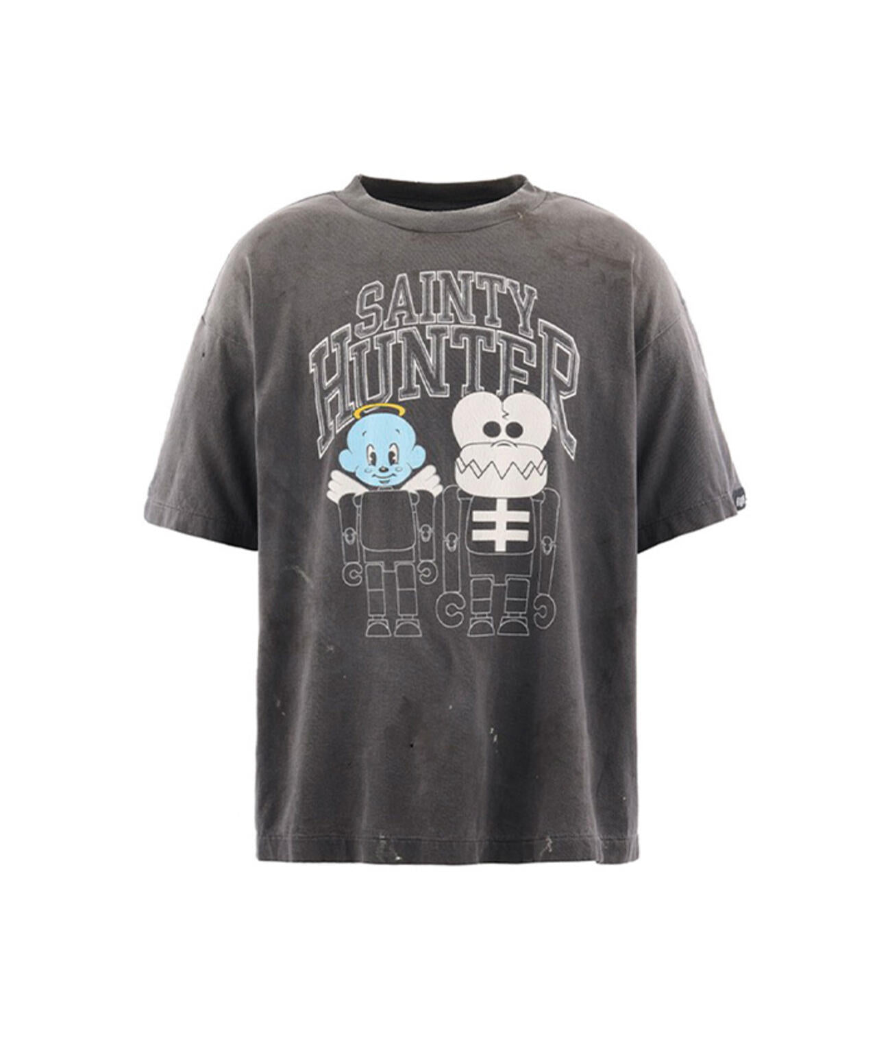 SAINT MICHAEL セントマイケル　バックプリントT SAINT MICHAEL/セントマイケル/BH_SS T/SKULL-K&BABY/BLACK | ROYAL