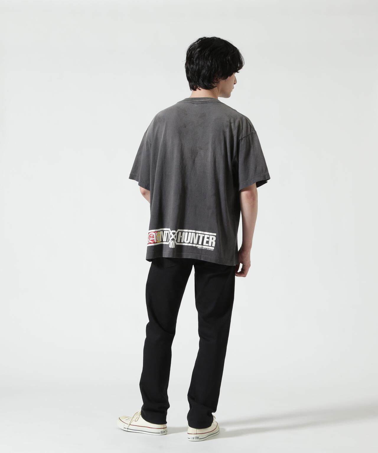 SAINT MICHAEL/セントマイケル/BH_SS T/SAINTY HUNTER/BLACK | ROYAL