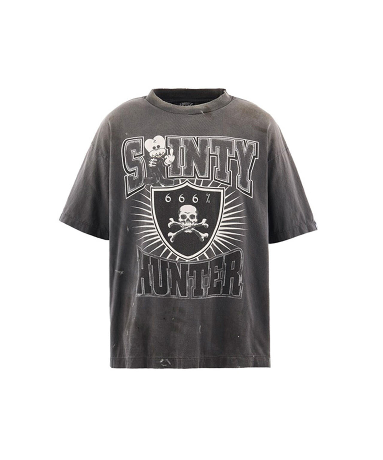 SAINT MICHAEL/セントマイケル/BH_SS T/SAINTY HUNTER/BLACK | ROYAL