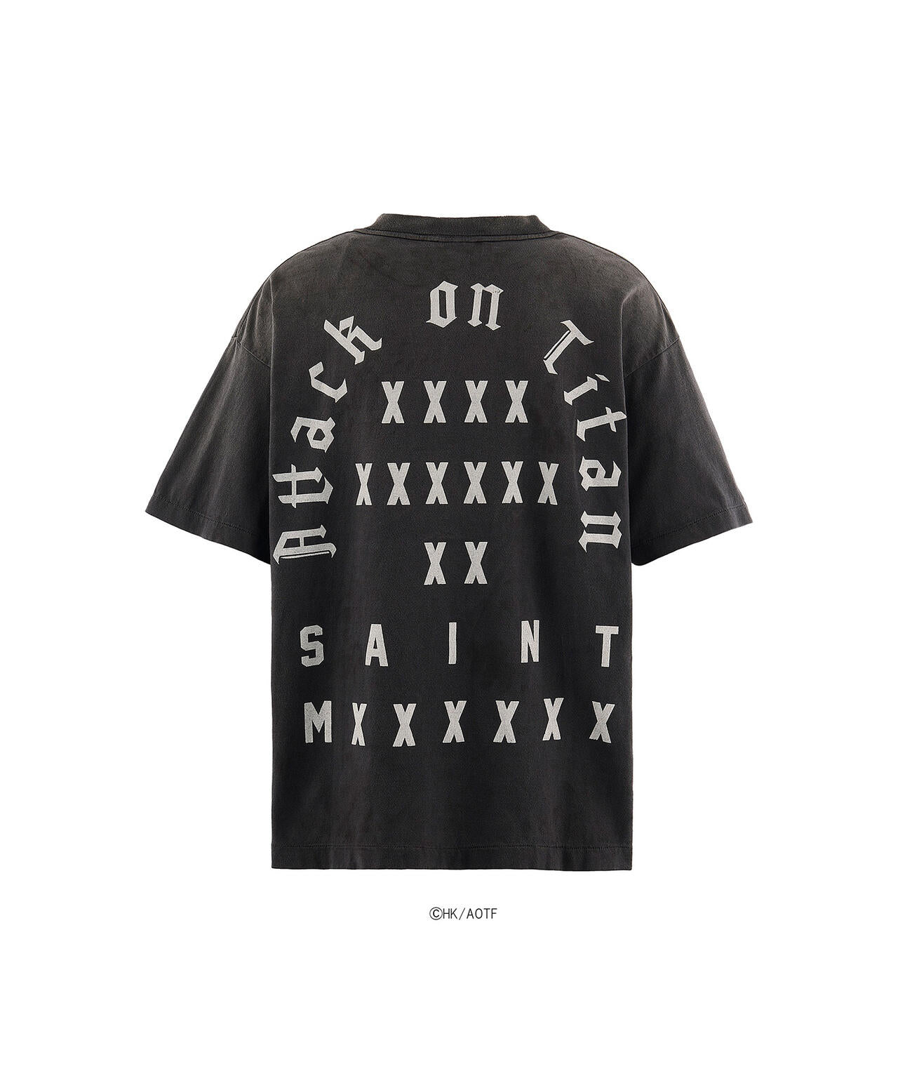 SAINT MICHAEL/セントマイケル/ATTACK ON TITAN AOT_SS TEE/BLACK