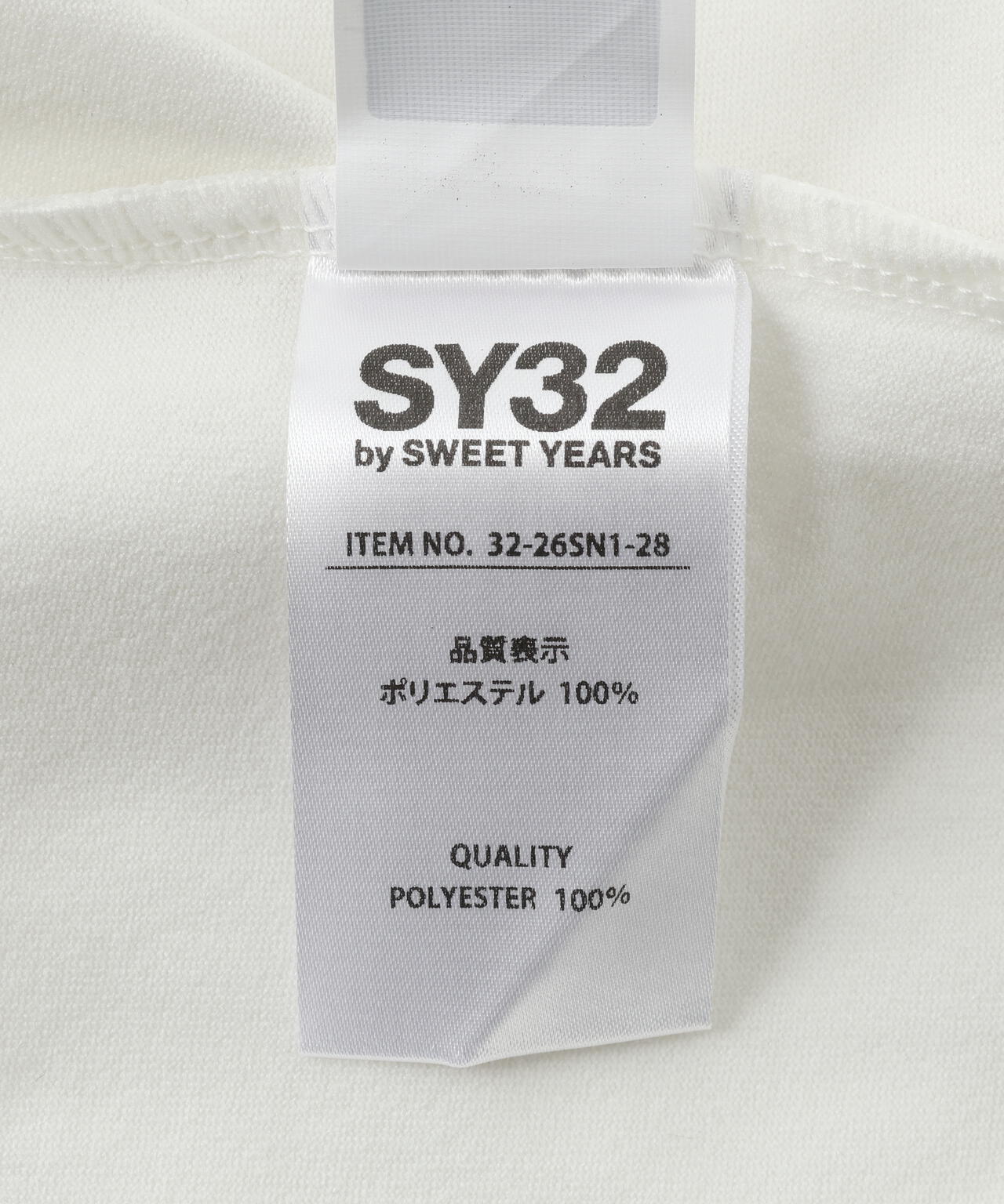 SY32 by SWEET YEARS/HEART MIX LOGO TEE