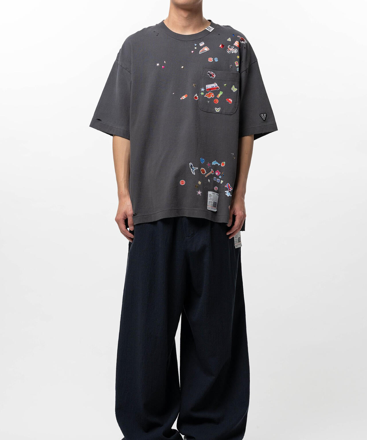 Maison MIHARAYASUHIRO/メゾン ミハラヤスヒロ/KIDS STICKER TEE