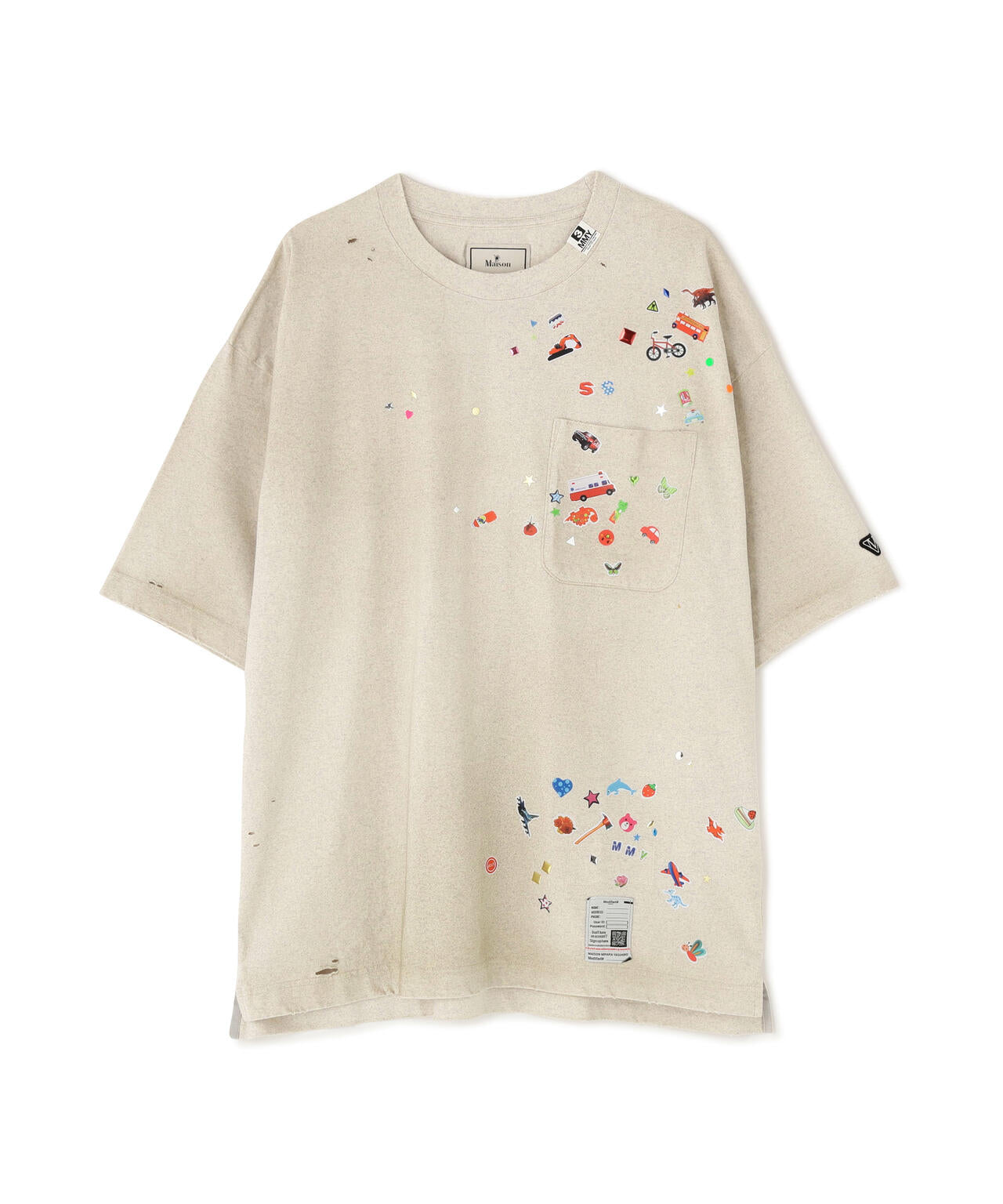 Maison MIHARAYASUHIRO/メゾン ミハラヤスヒロ/KIDS STICKER TEE