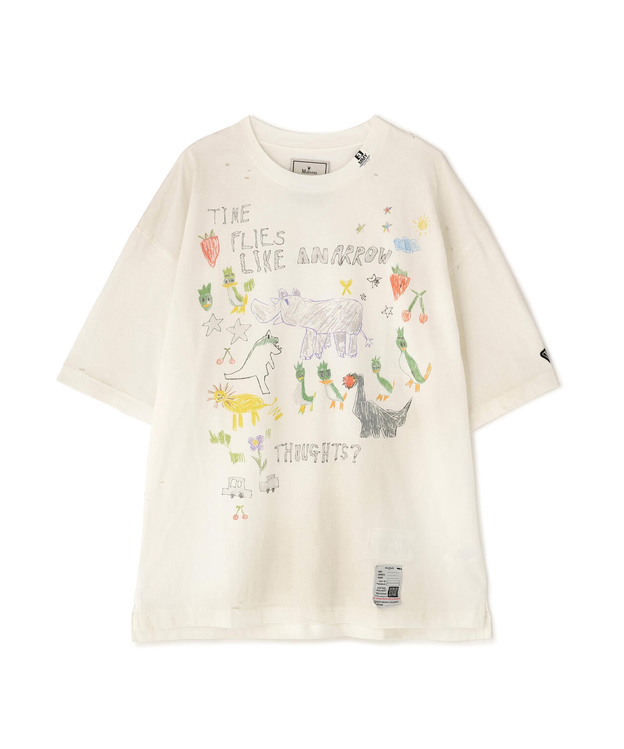 Maison MIHARAYASUHIRO/メゾン ミハラヤスヒロ/KIDS DOODLE TEE