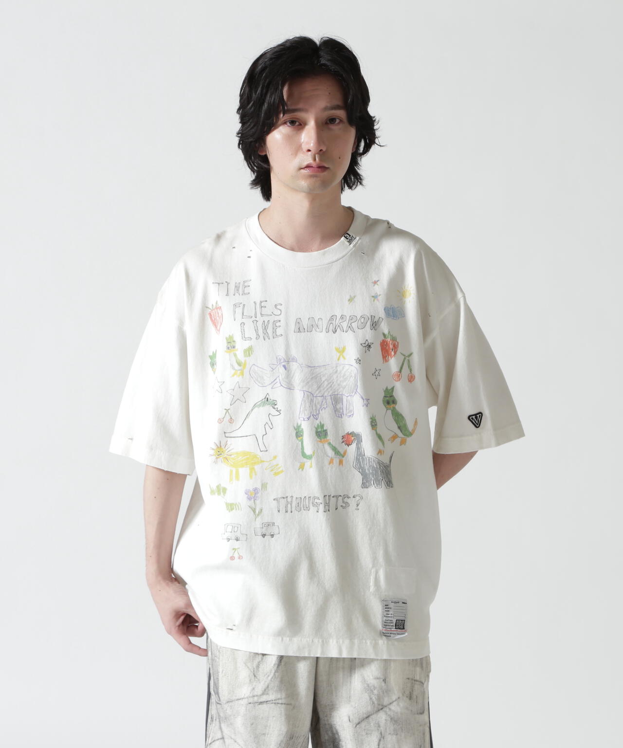 Maison MIHARAYASUHIRO/メゾン ミハラヤスヒロ/KIDS DOODLE TEE