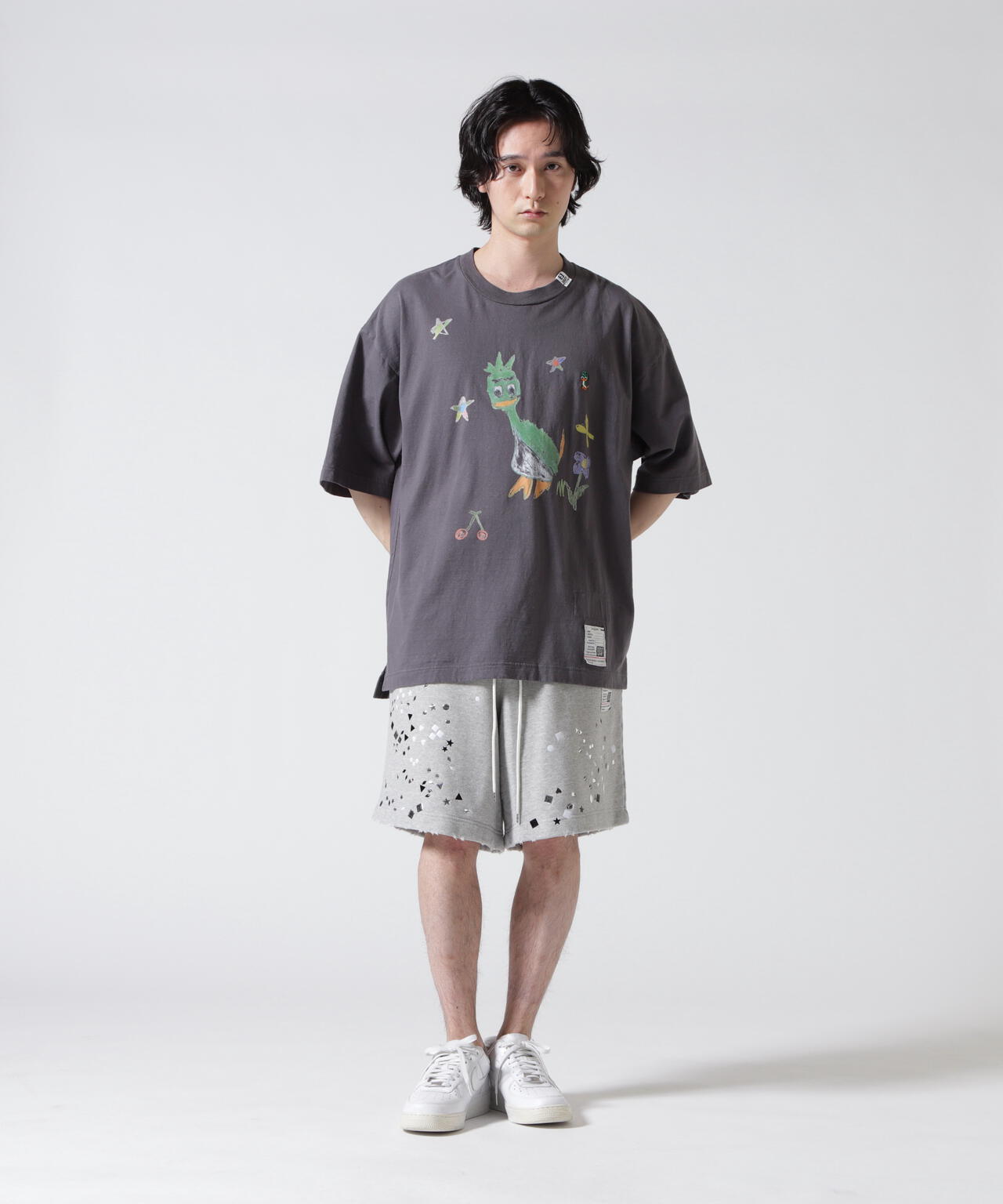 Maison MIHARAYASUHIRO/メゾン ミハラヤスヒロ/LEON KIDS DOODLE TEE