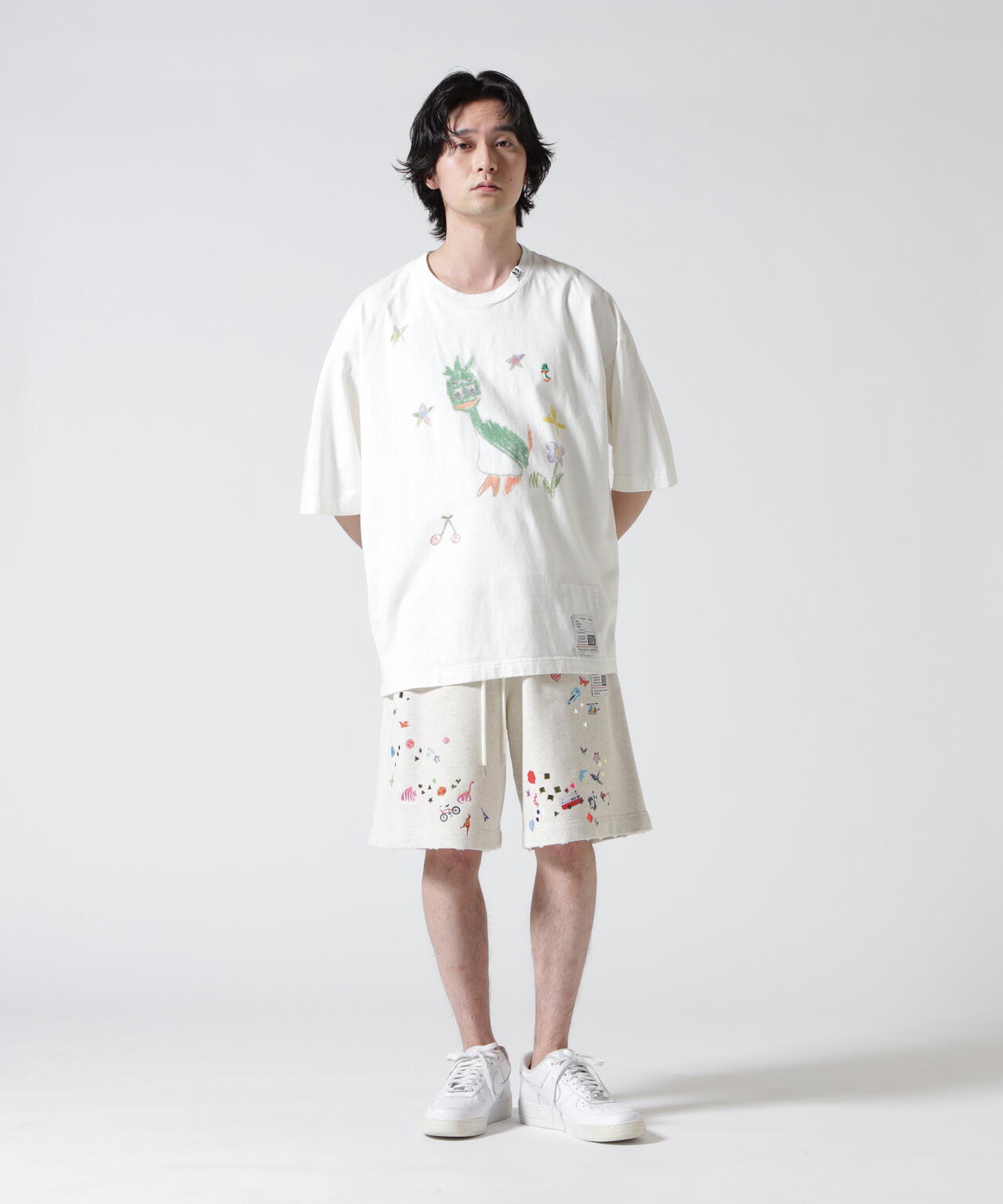Maison MIHARAYASUHIRO/メゾン ミハラヤスヒロ/LEON KIDS DOODLE TEE