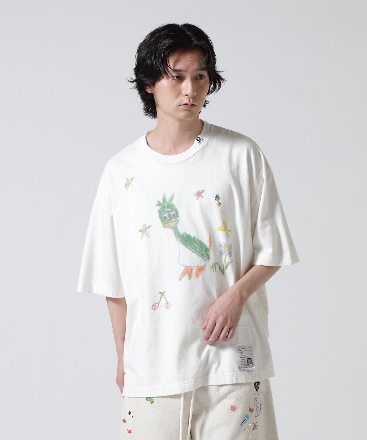 Maison MIHARAYASUHIRO/メゾン ミハラヤスヒロ/LEON KIDS DOODLE TEE