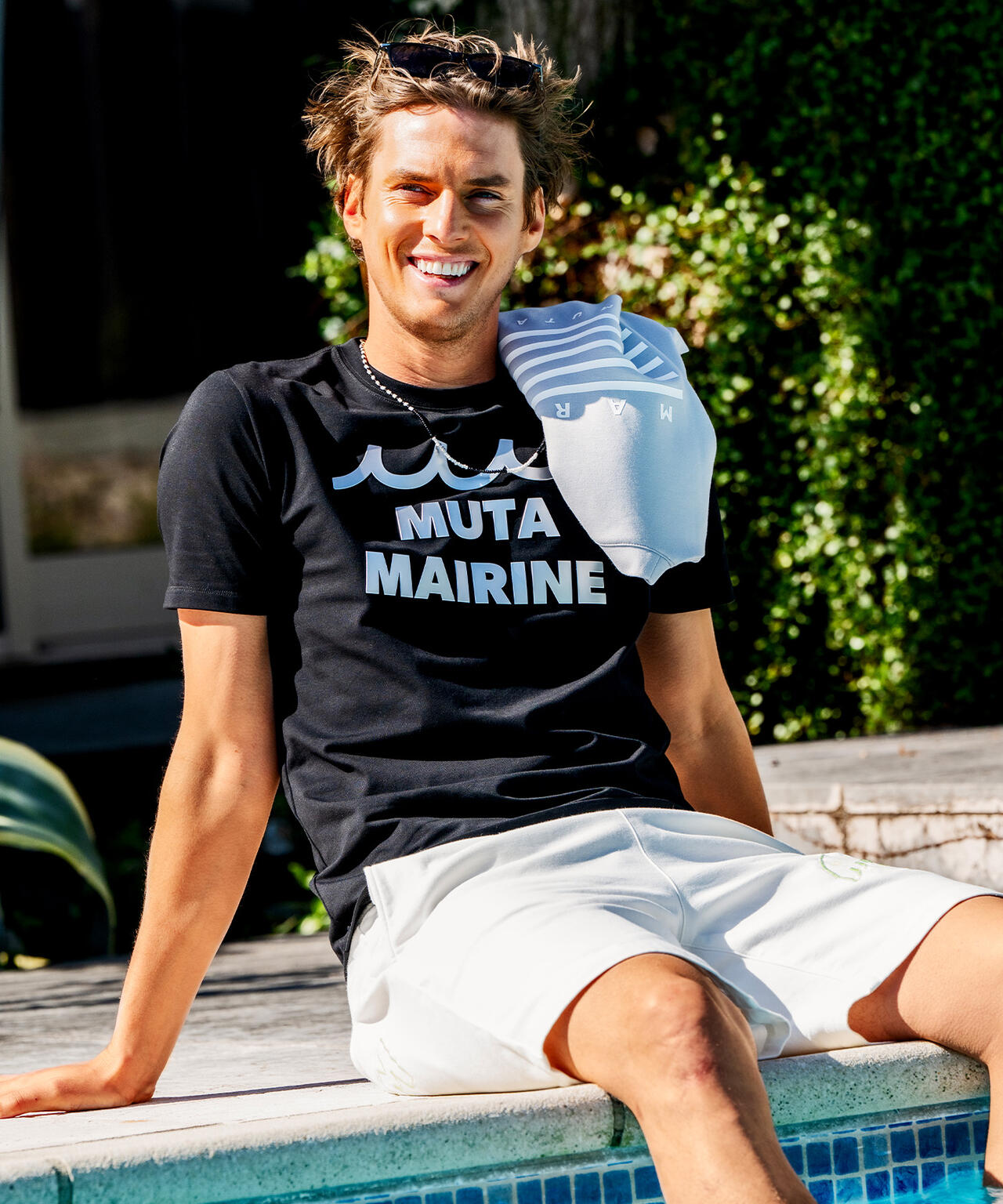 muta MARINE/ムータ マリン/別注Metal MARINE TEE | ROYAL FLASH
