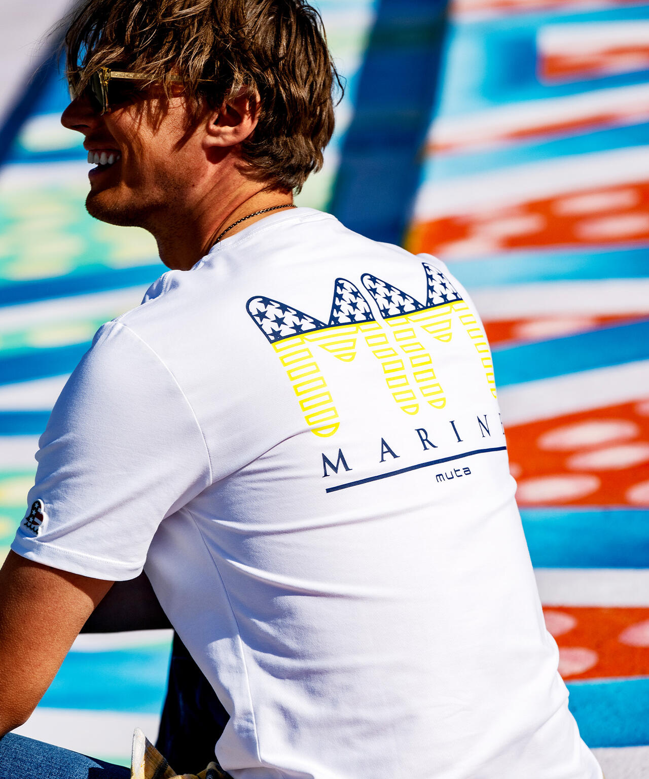 muta MARINE/ムータ マリン/別注MM Tシャツ | ROYAL FLASH（ロイヤル