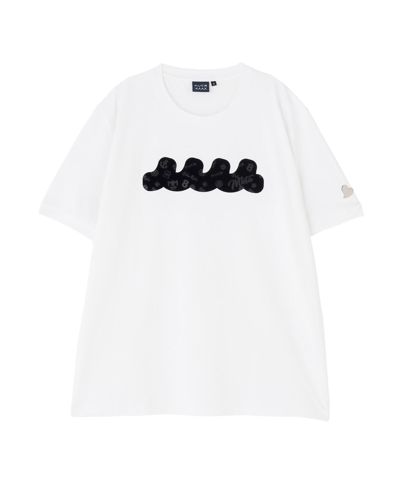 muta MARINE/ムータ マリン/別注フロッキーWAVE Tシャツ | ROYAL FLASH