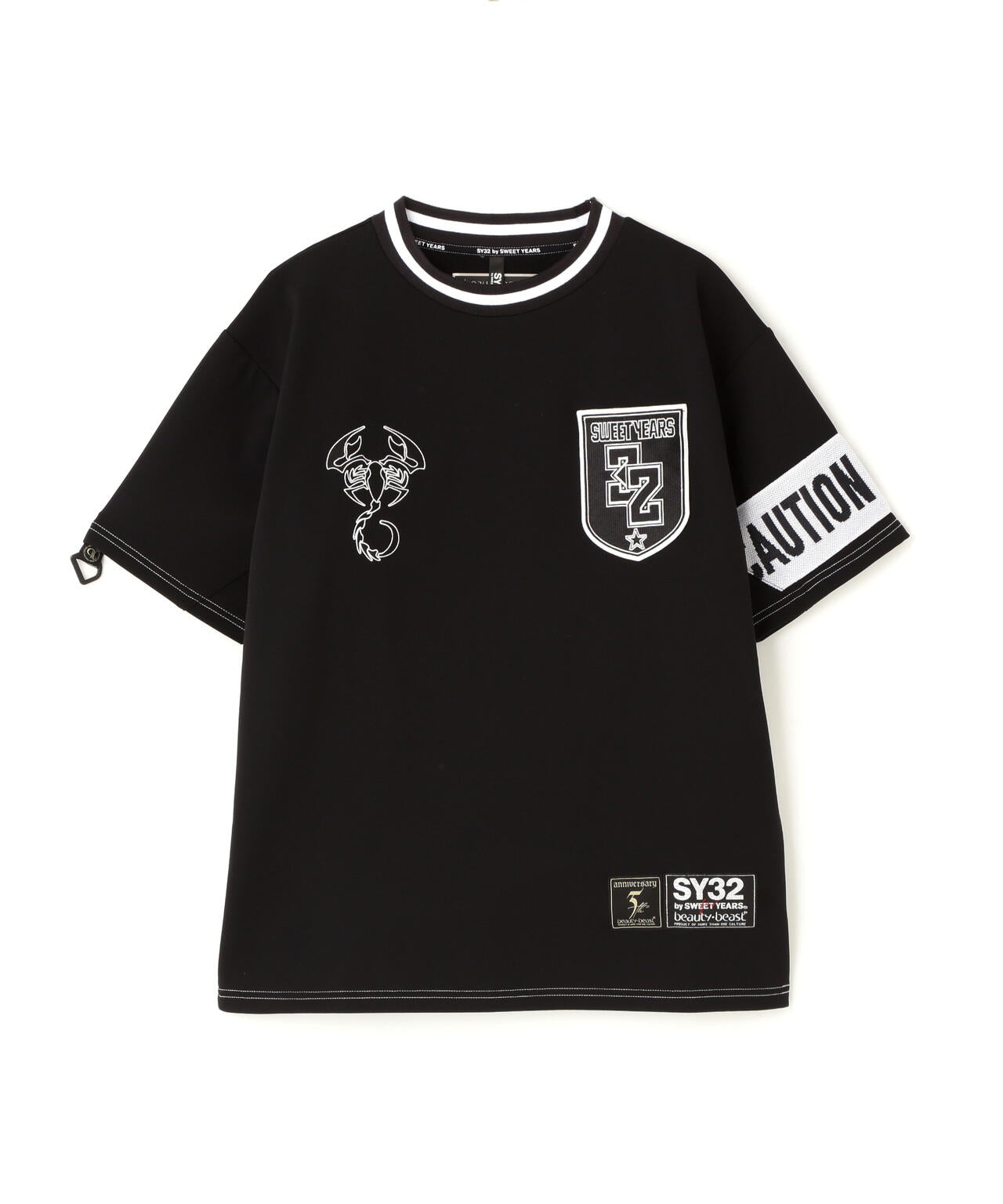 SY32 by SWEET YEARS/SY32×beauty:beast SWEAT TEE