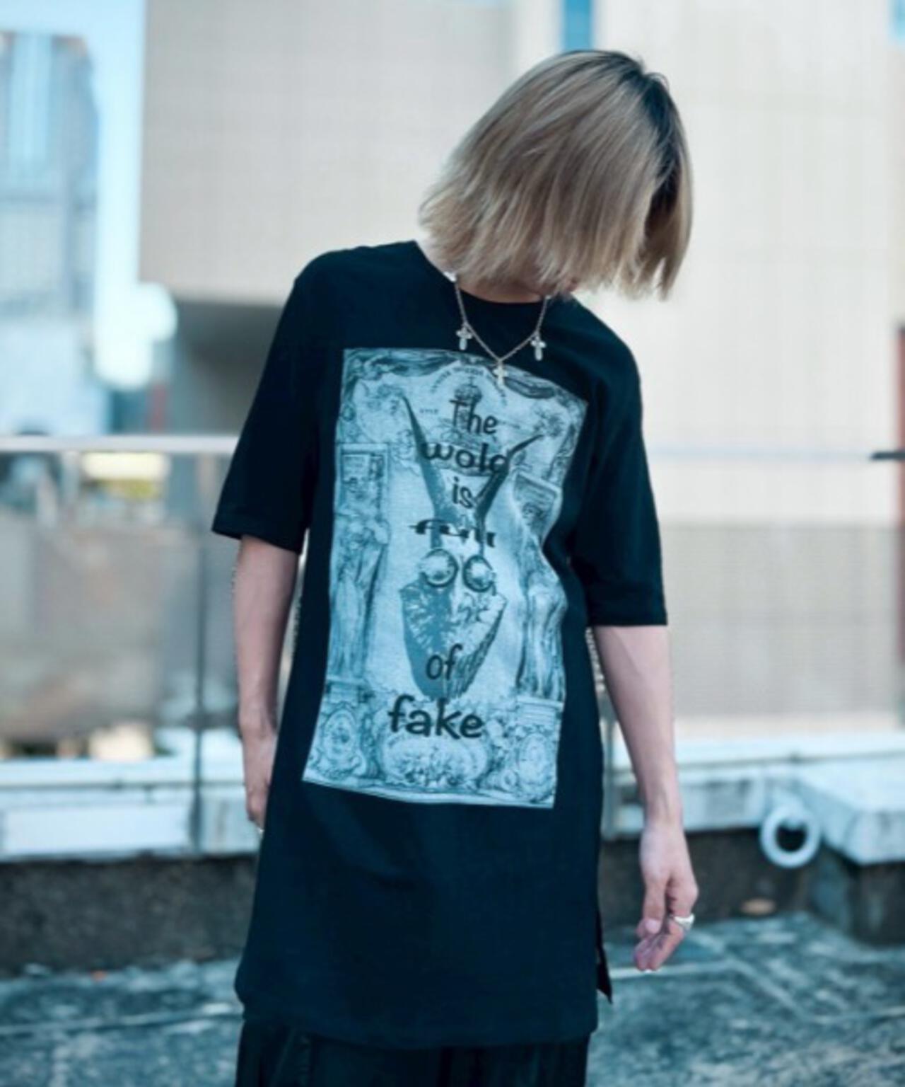 SHARE SPIRIT/シェアースピリット/Fake Satan Tee