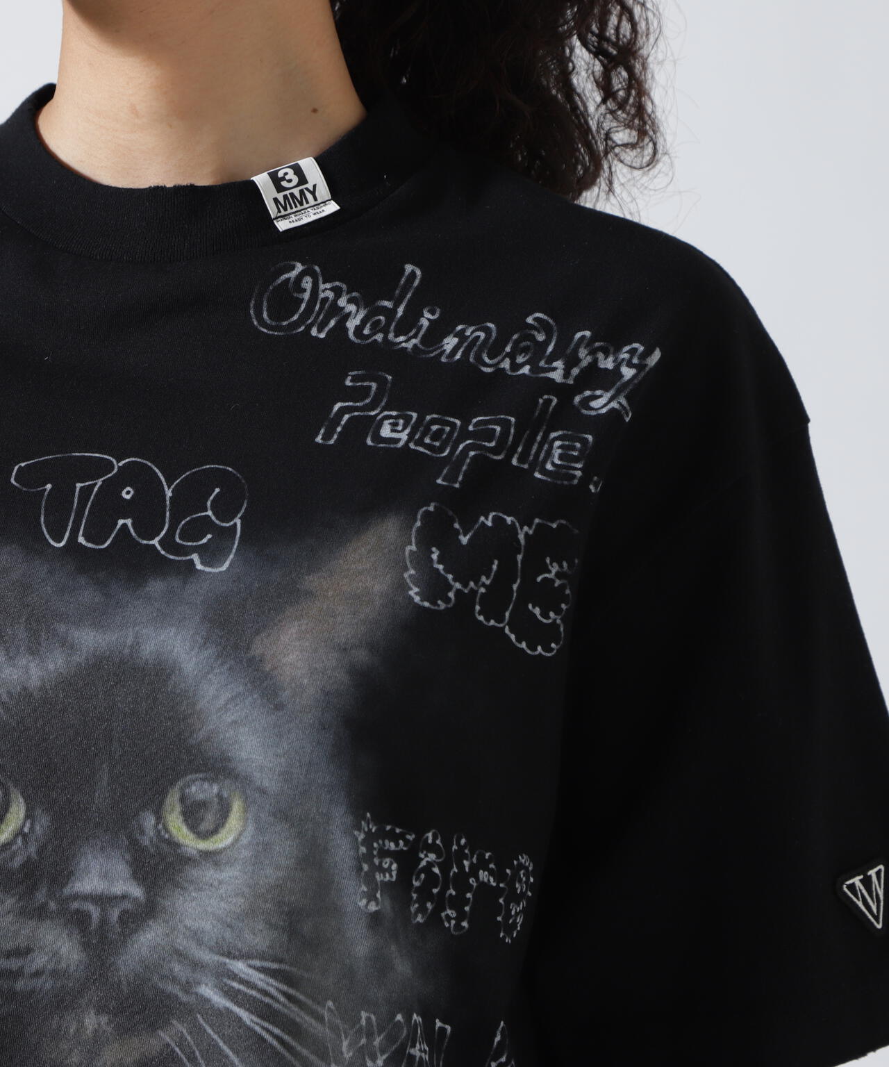 Maison MIHARAYASUHIRO/メゾン ミハラヤスヒロ/CAT PRINTED TEE