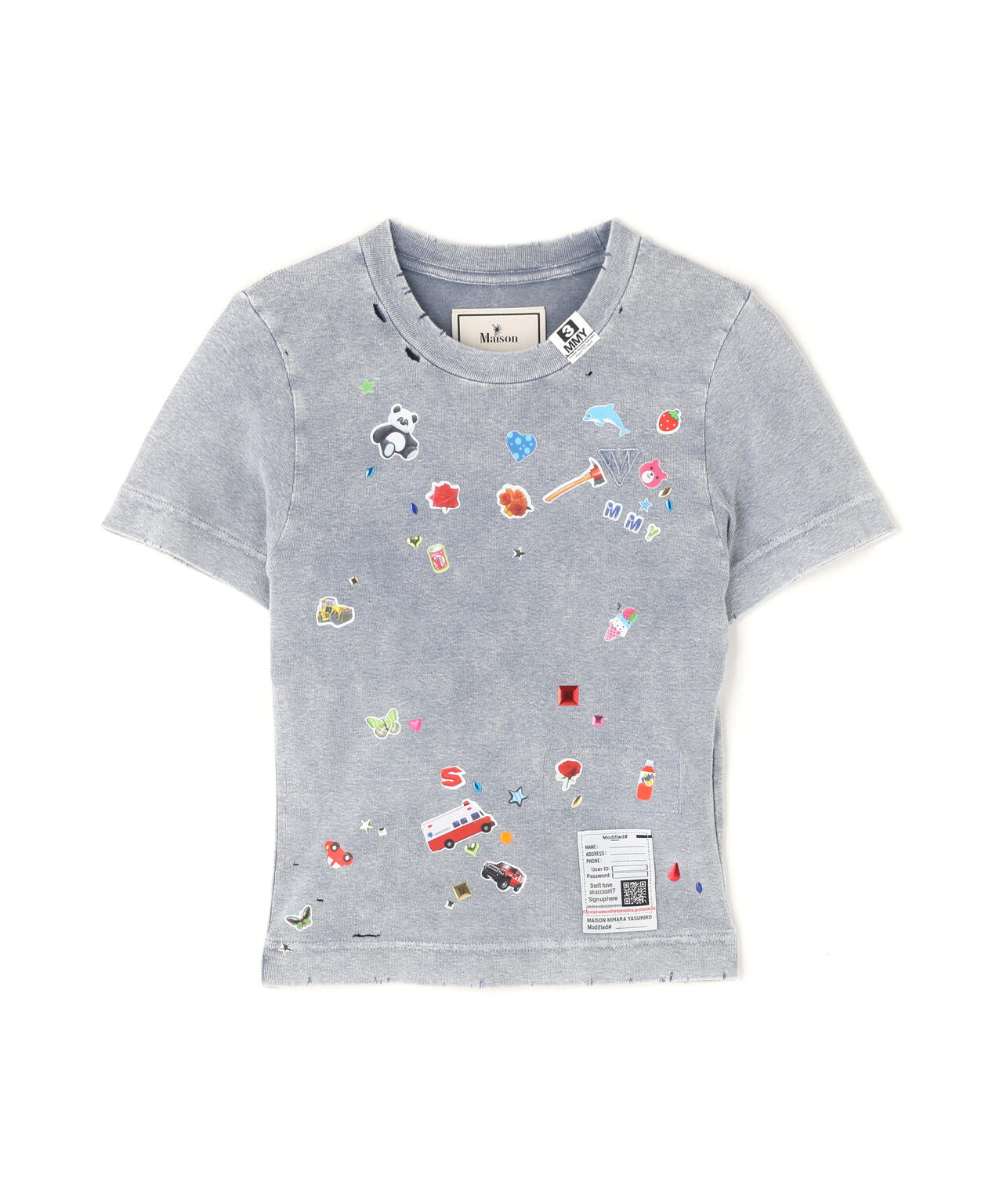 Maison MIHARAYASUHIRO/メゾン ミハラヤスヒロ/Kids Sticker Bleached