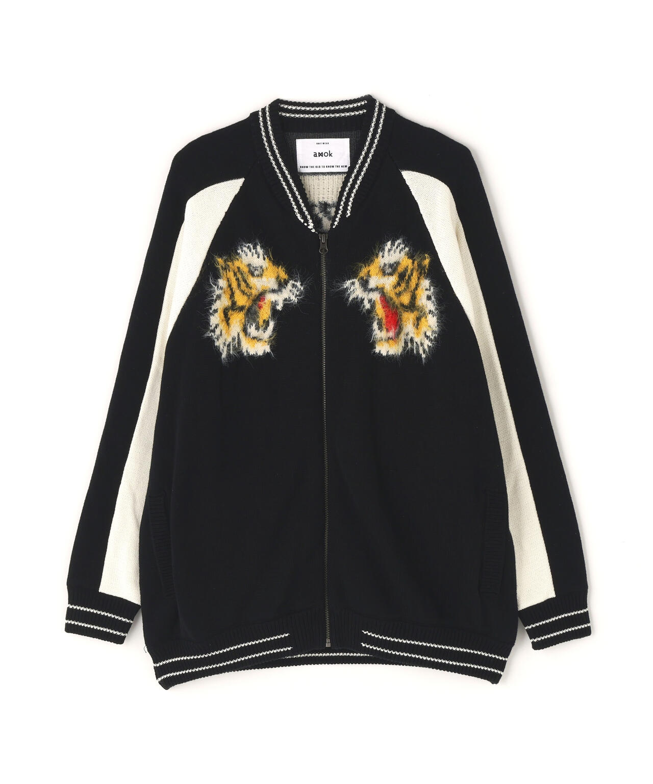 【NEW】ロイヤルフラッシュ（ FLASH）/amok ／アモク／SOUVENIOR KNIT JACKET amok /アモク/SOUVENIOR KNIT JACKET | ROYAL FLASH（ロイヤル