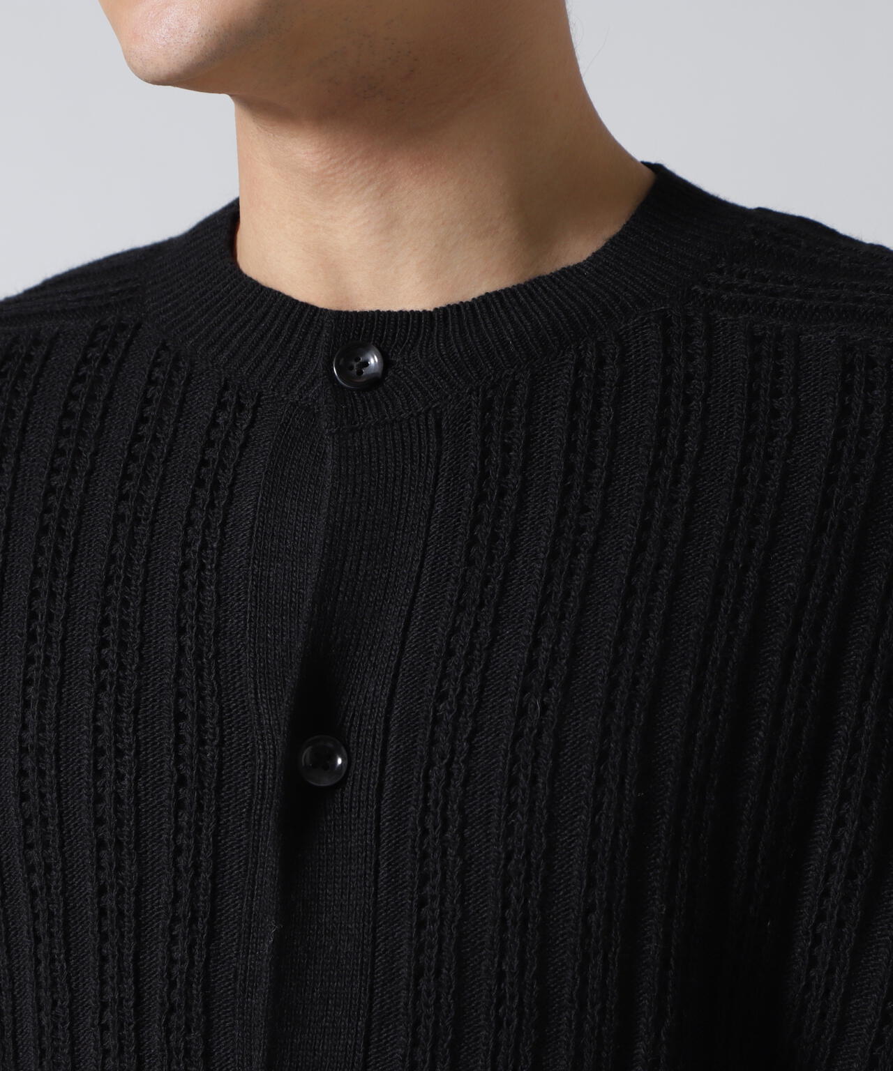 GEN_DAI/ゲンダイ/MESH CARDIGAN