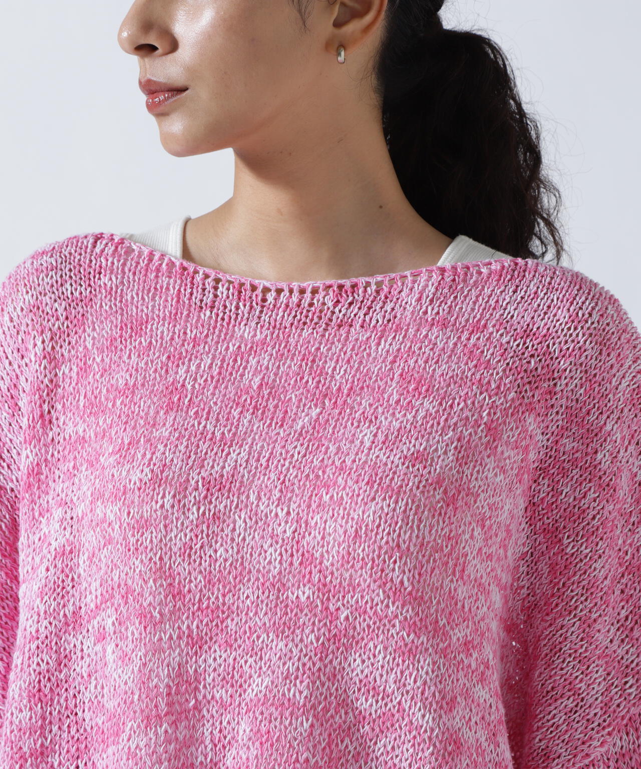 MITSUKI/ミツキ/サマーニットゆるトップス